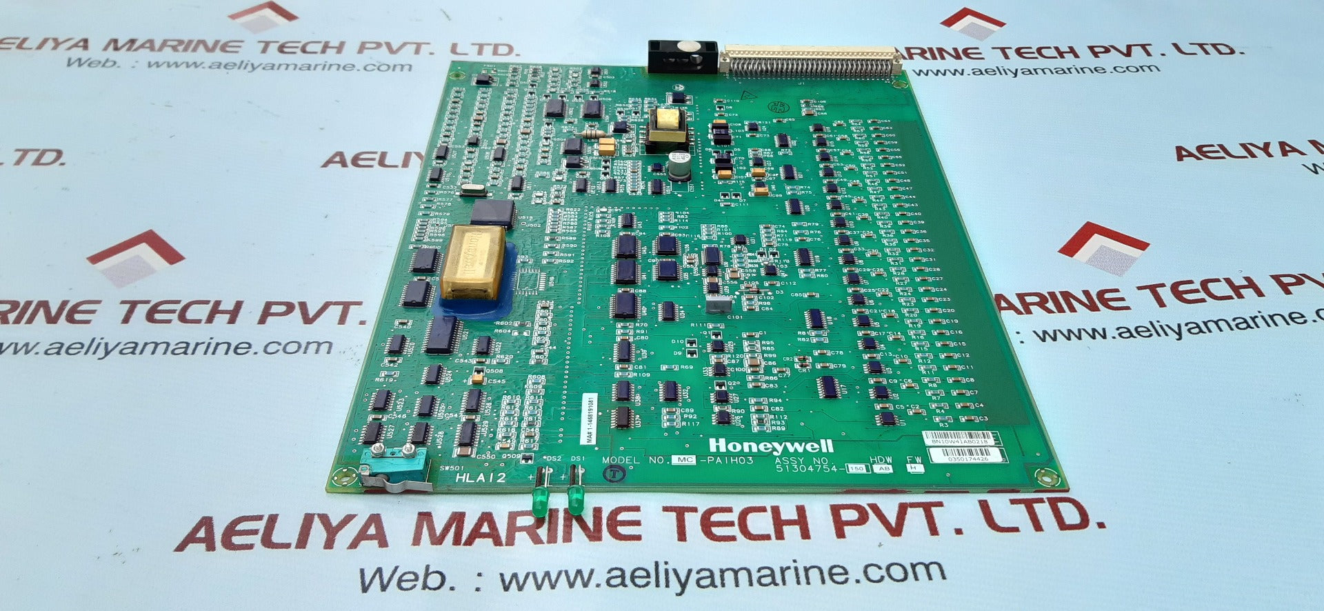 Honeywell Mc-paih03 Pcb Card 51304754-150 Hdw :Ab Fw:H Used