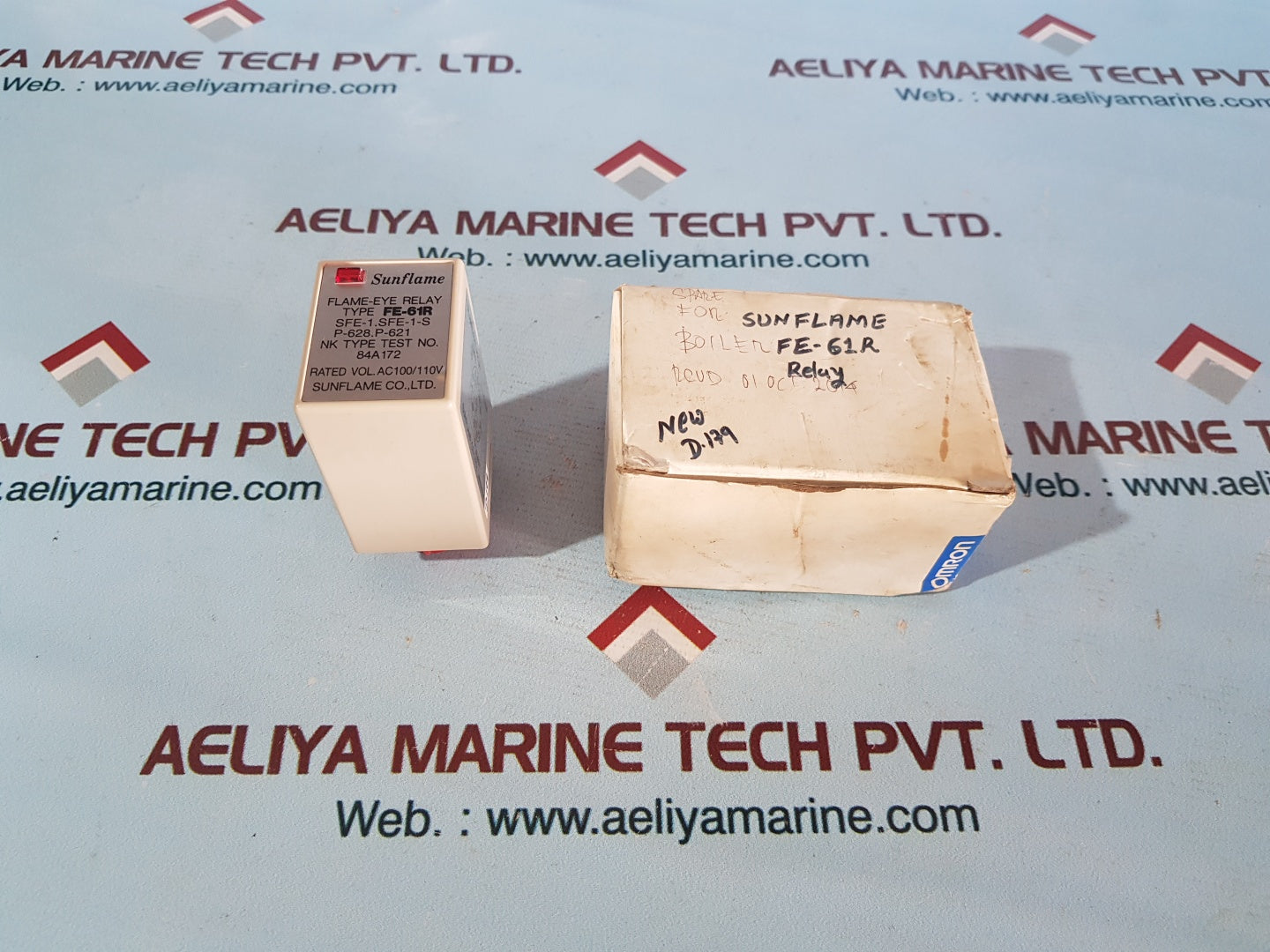 Sunflame fe-61r flame-eye relay ac100/110v