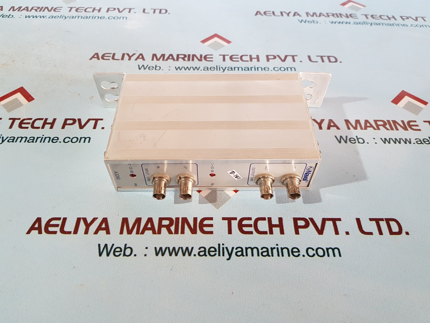 Naval electronics a3260 power supply and amplifier 0-20 db
