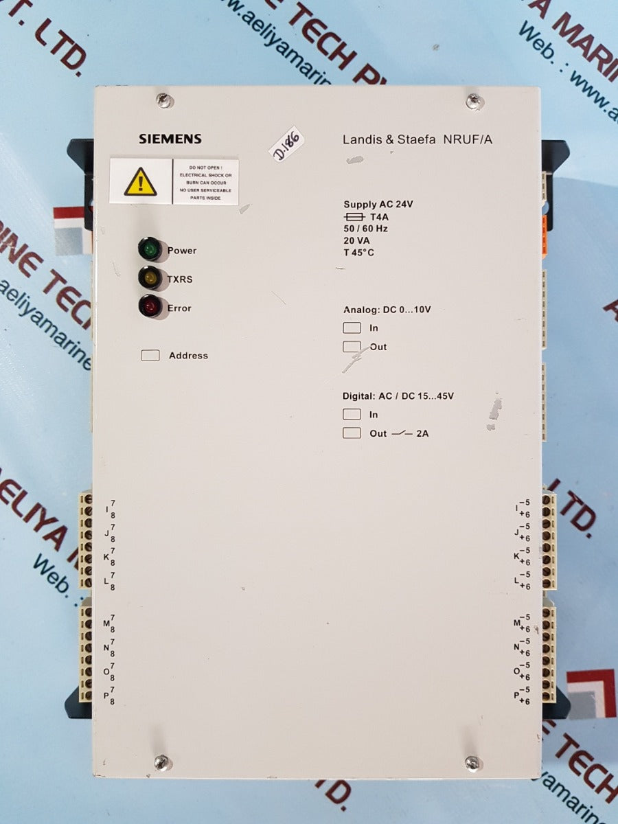 Siemens+landis & staefa nruf/a bms controller