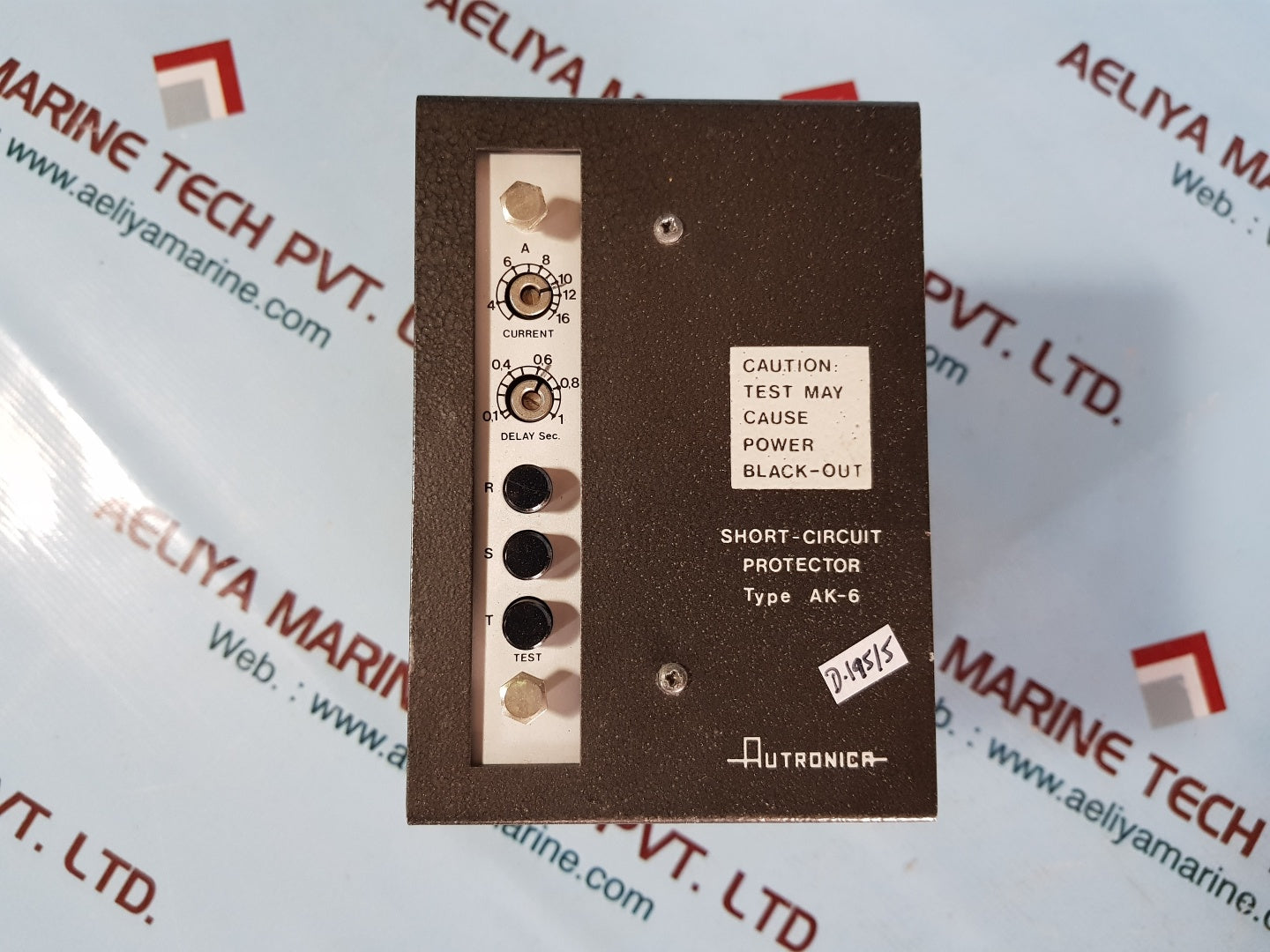 Autronica ak-6 short-circuit protector