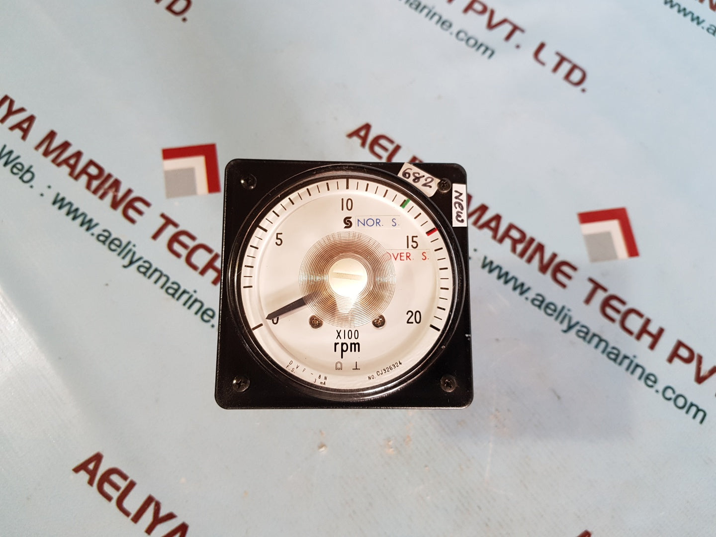 Shinko dvf-8n x100 rpm meter