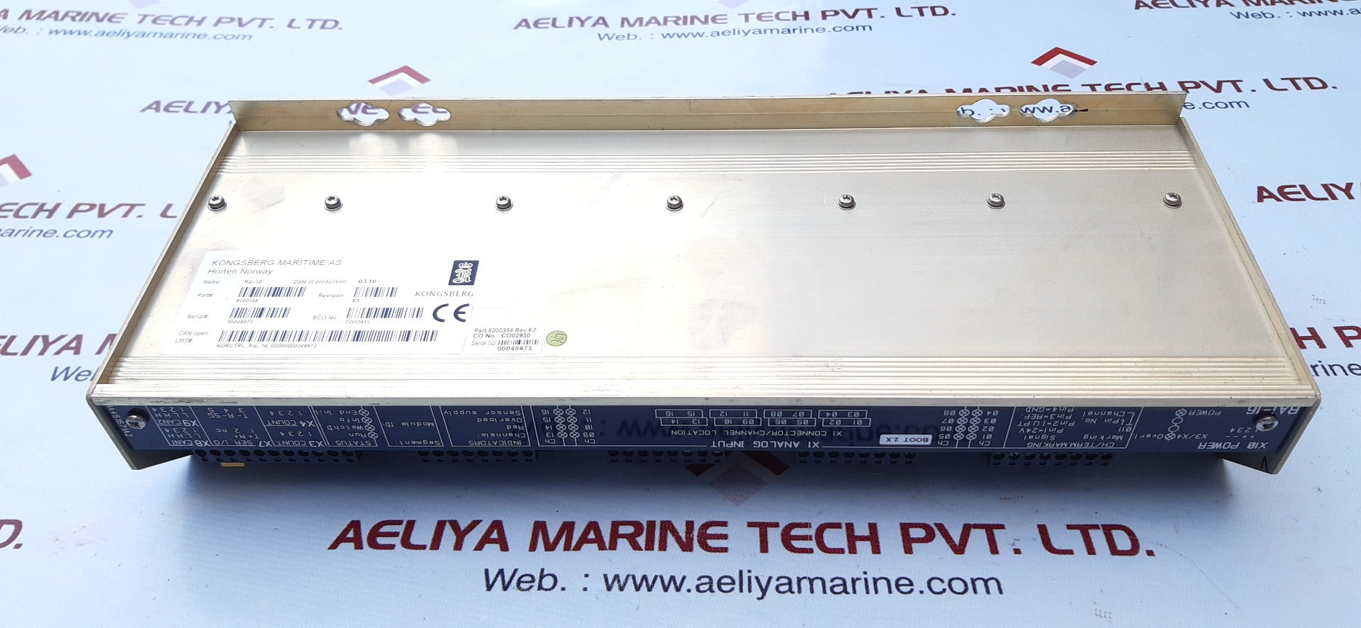 Kongsberg rai-16 rev.e3 marine store spare 6200354