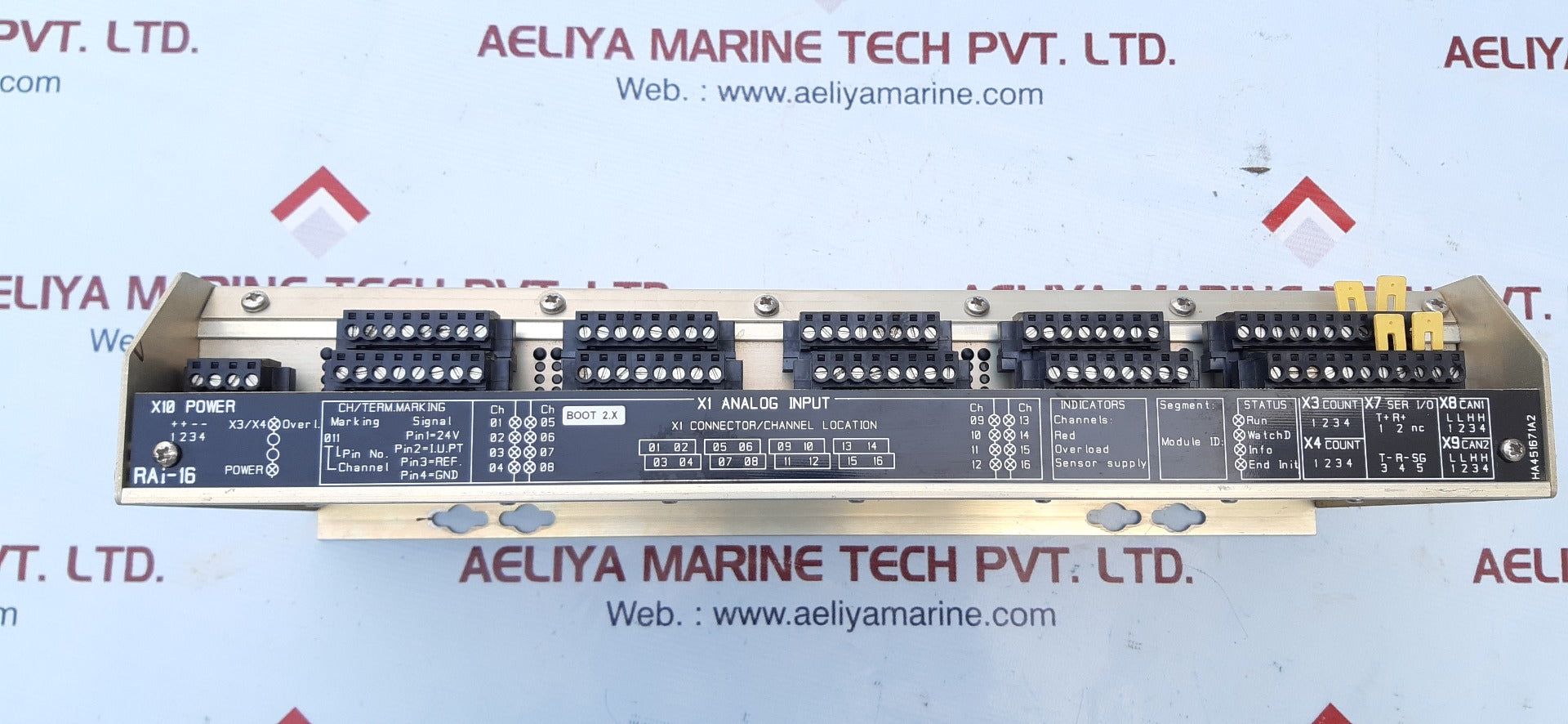 Kongsberg rai-16 rev.e3 marine store spare 6200354