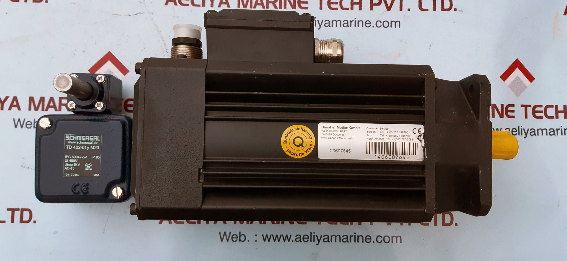 Danaher Motion Dg 66 Anc Servo Motor