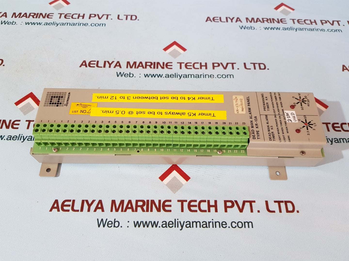 Autronica kr-13a dead man alarm panel