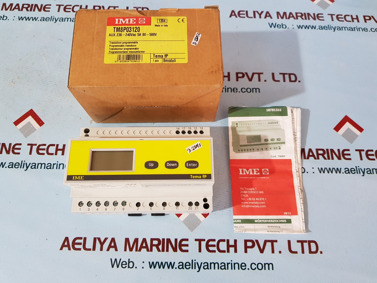 Ime tema fp tm8p03120 fully programmable isolated transducer