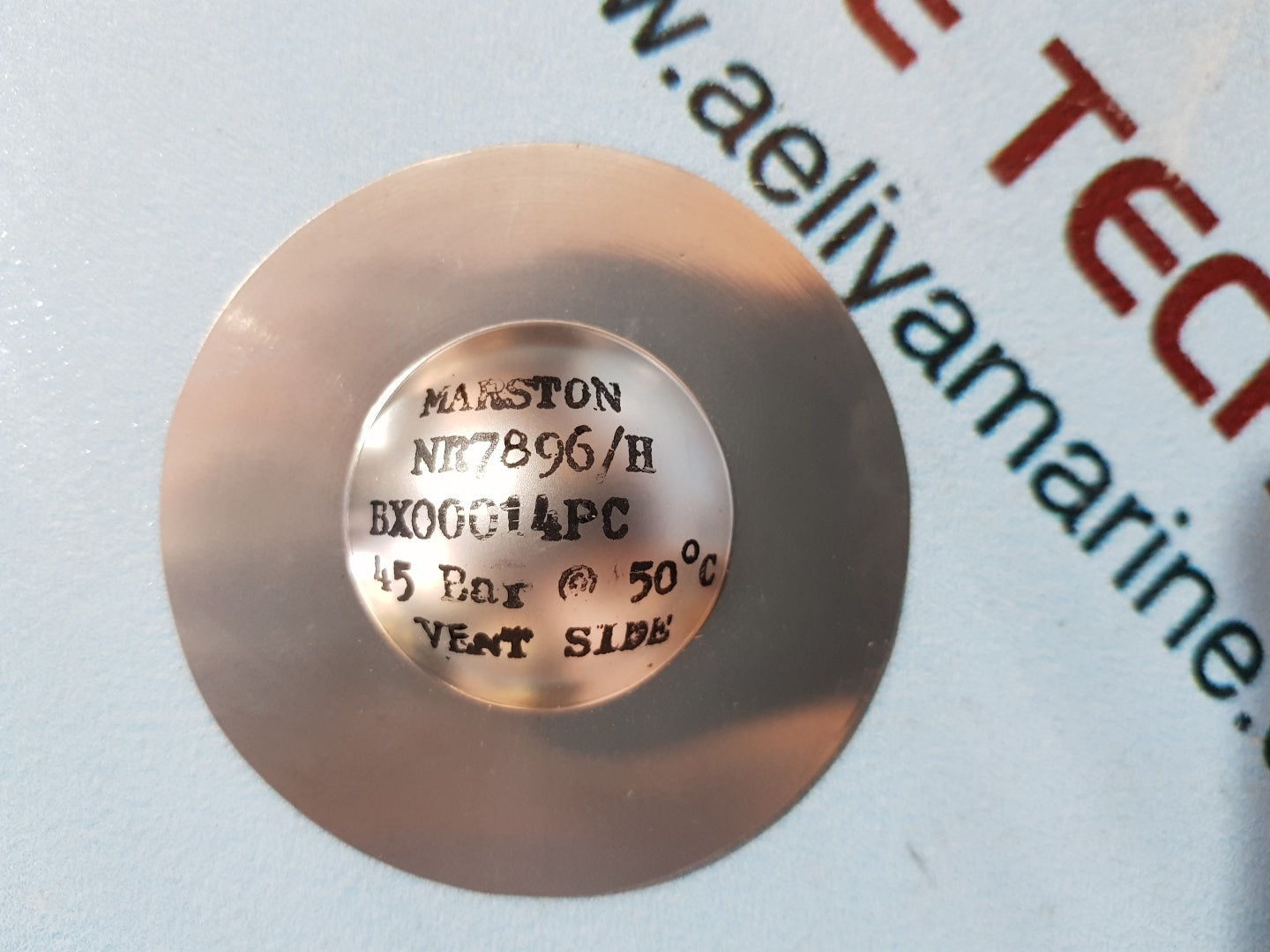 Matston p420195 rupture disc
