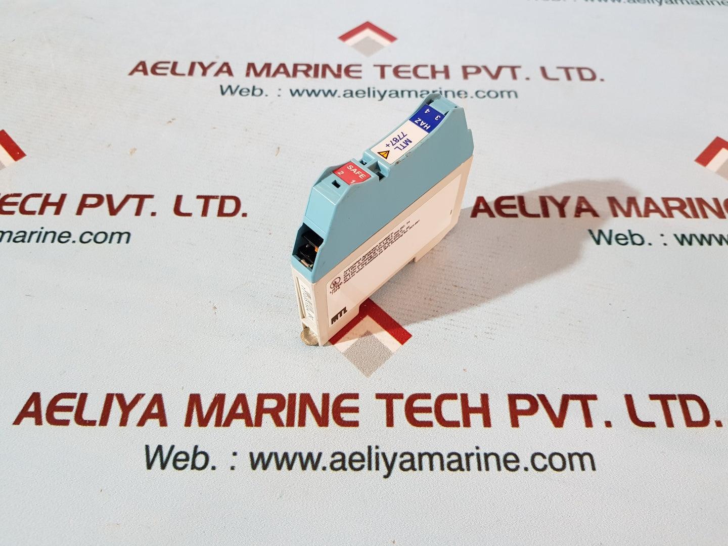 MTL 7787+ shunt-diode safety barrier output 28v 93ma