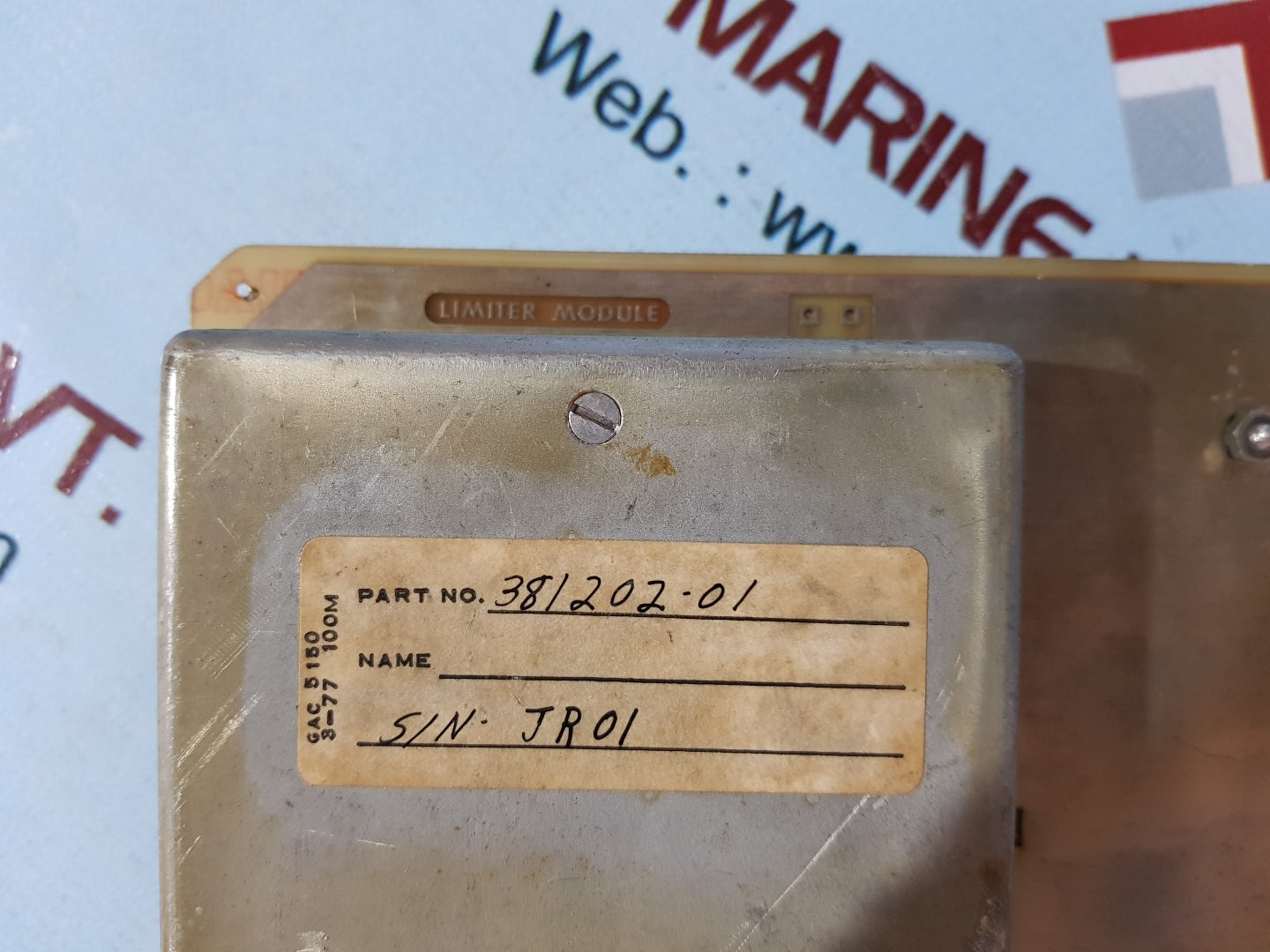 Cameron 381200-01 limiter module
