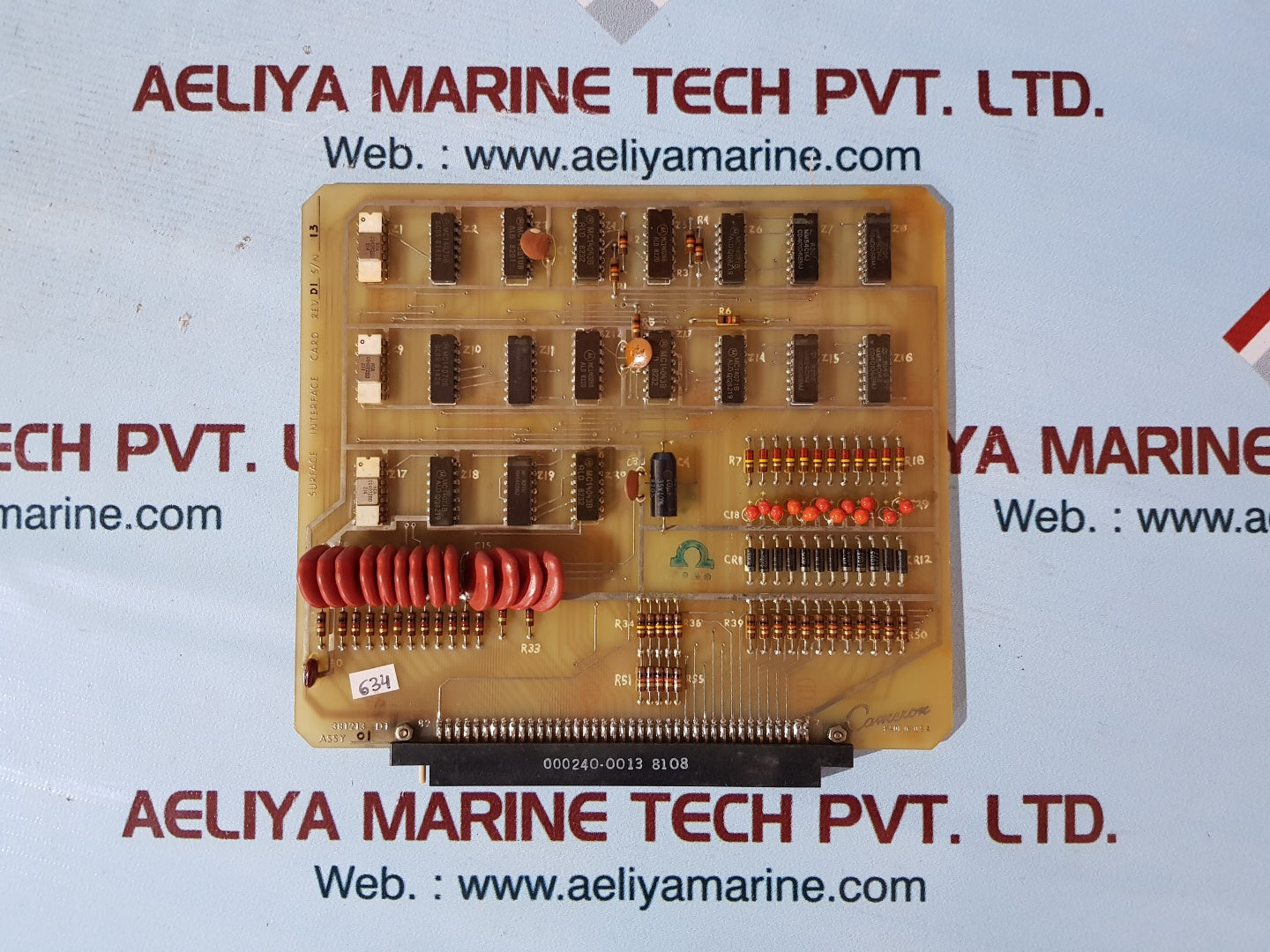 Cameron 381213 surface interface card