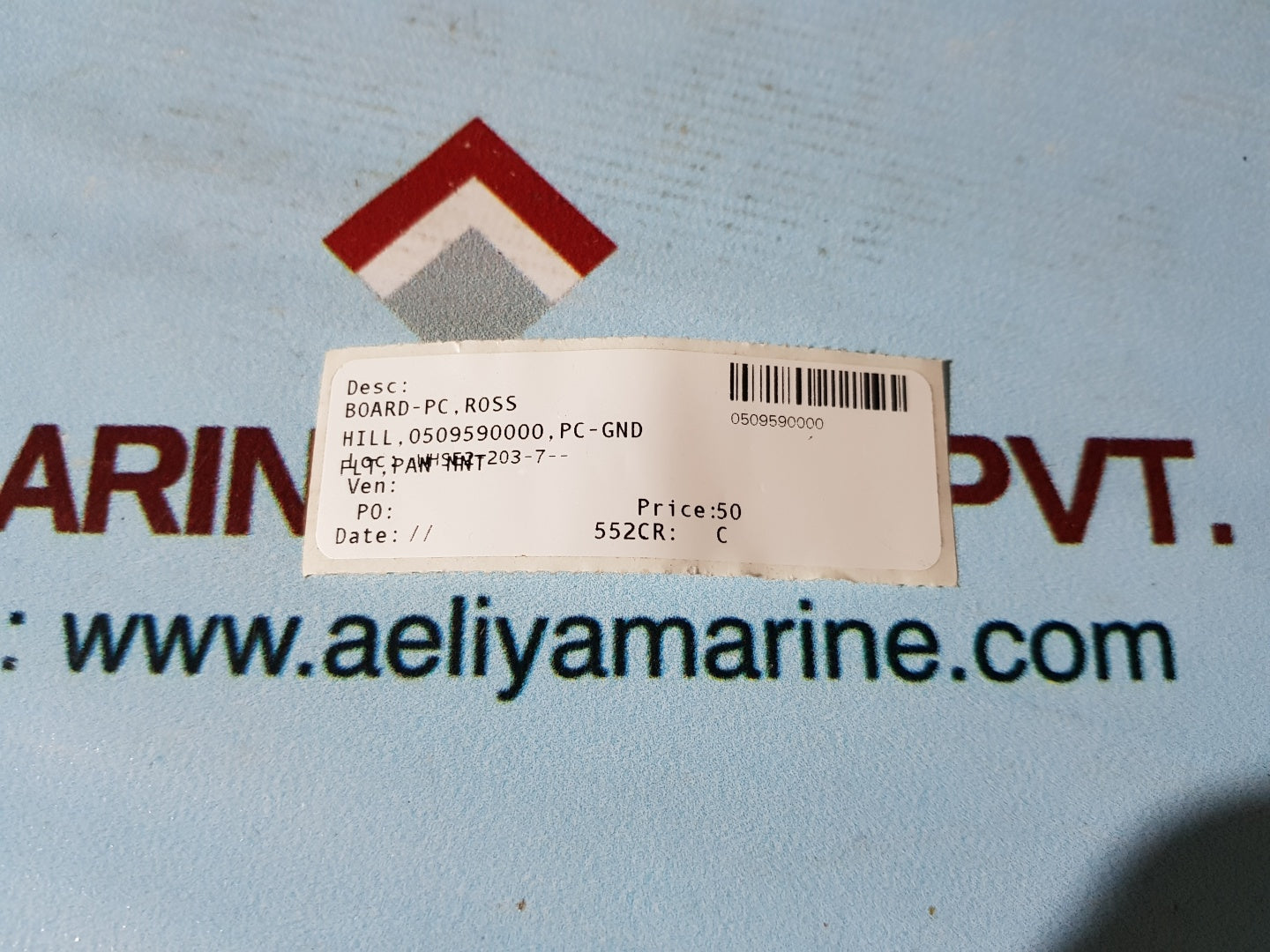 Ross hill controls 0509-5900-00 pcb board