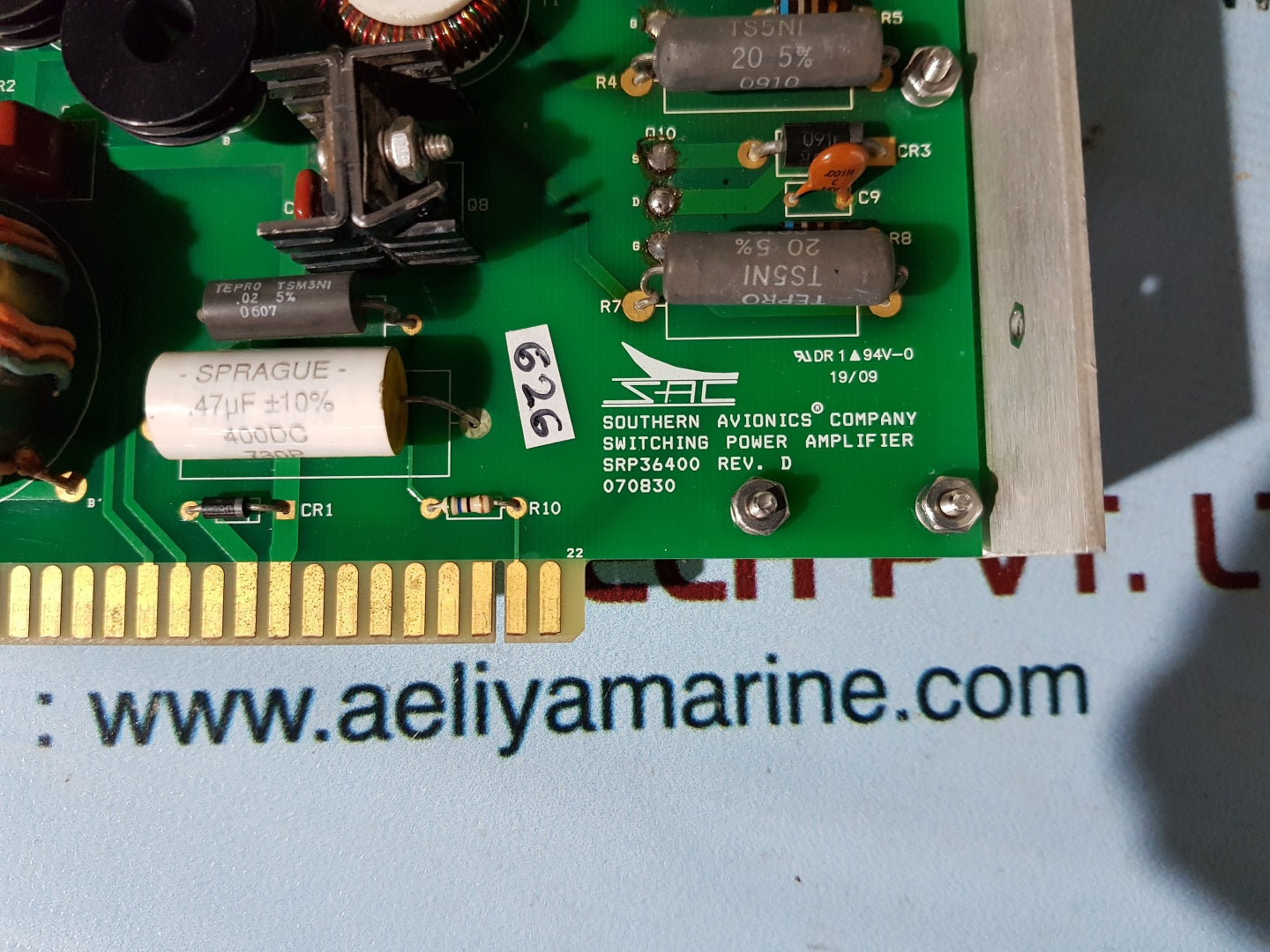 Southern avionics srp36400 rev.D switching power amplifier