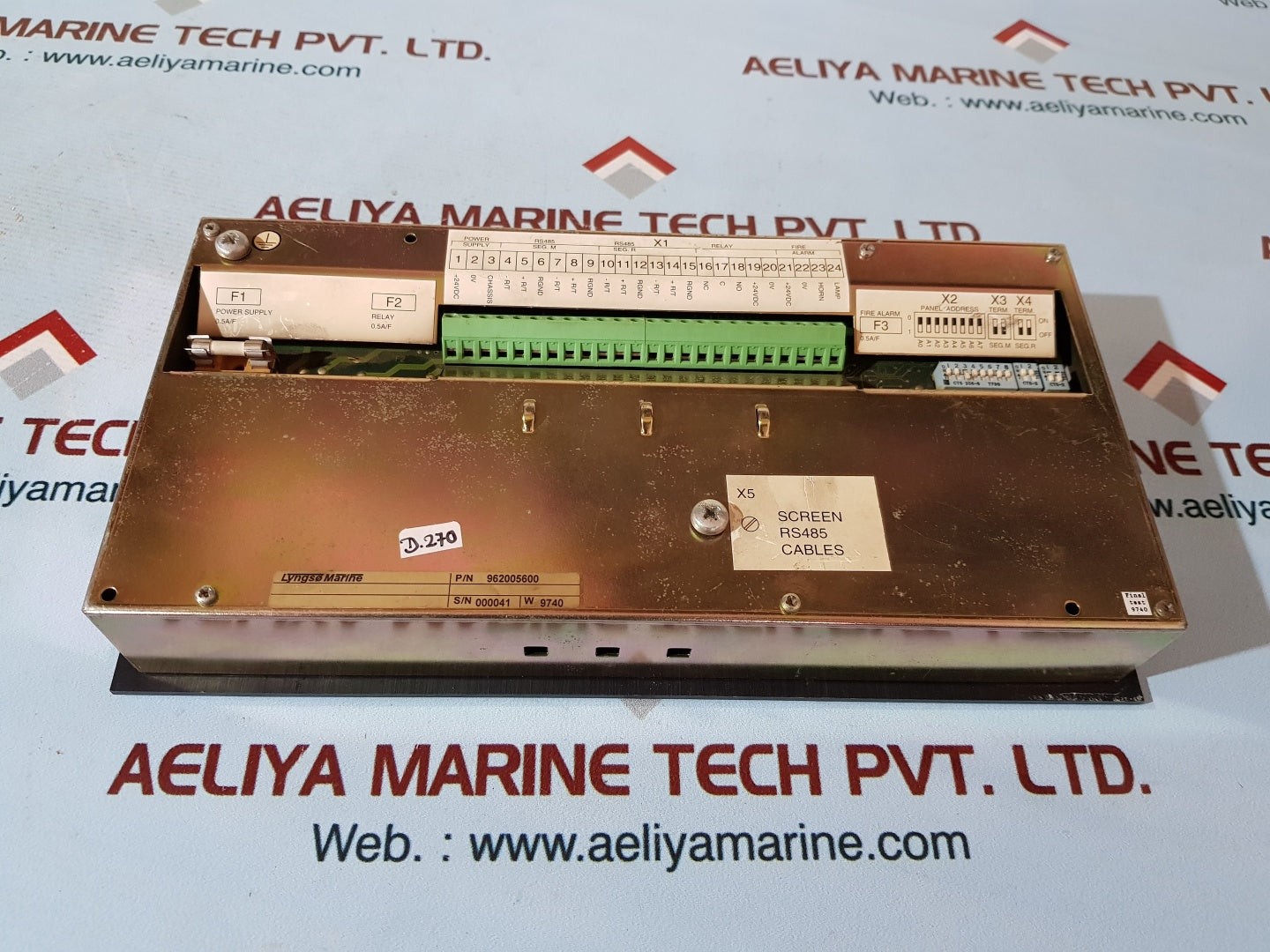 Lyngso marine dms2100 bridge manoeuvring system 962005600