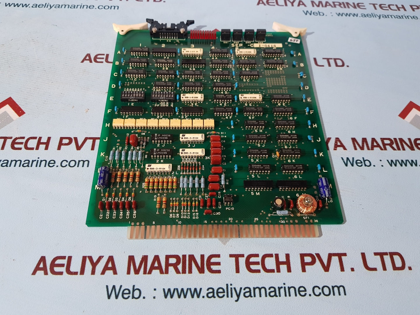 Mitsui sep-c 1-0418 printed circuit board