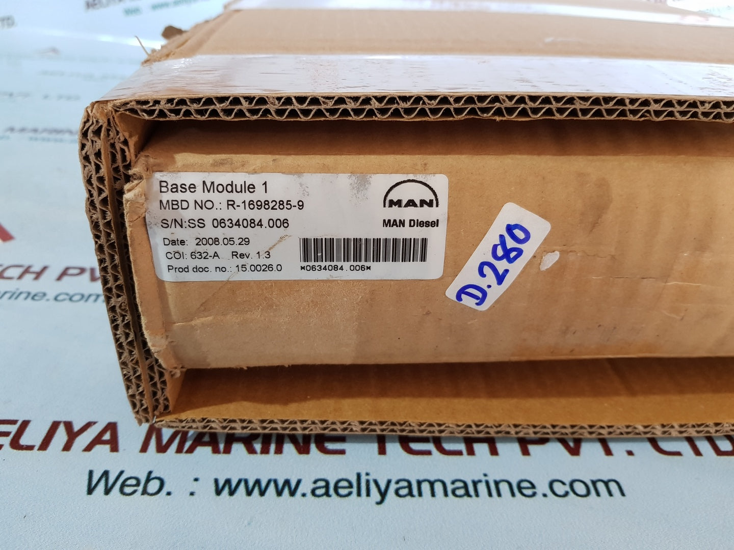 Man b&w holeby diesel bm1-mk.II base module r-1698285-9