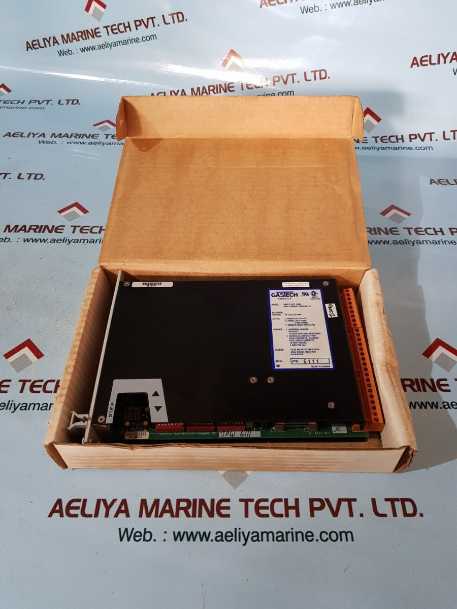 Thermo gastech safe-t-net 2000 dual channel controller