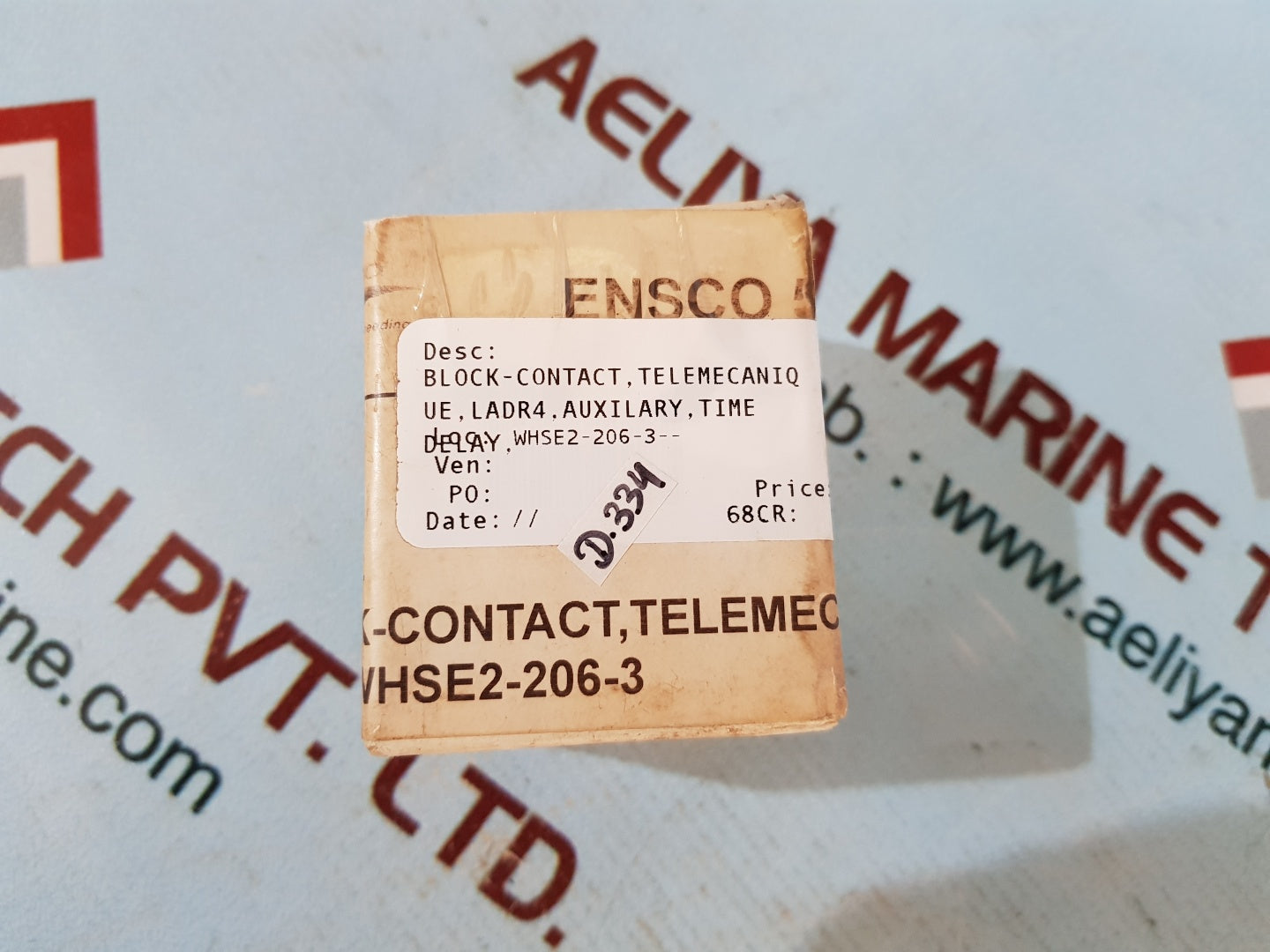Telemecanique ladr4 repos/off delay 10-180s