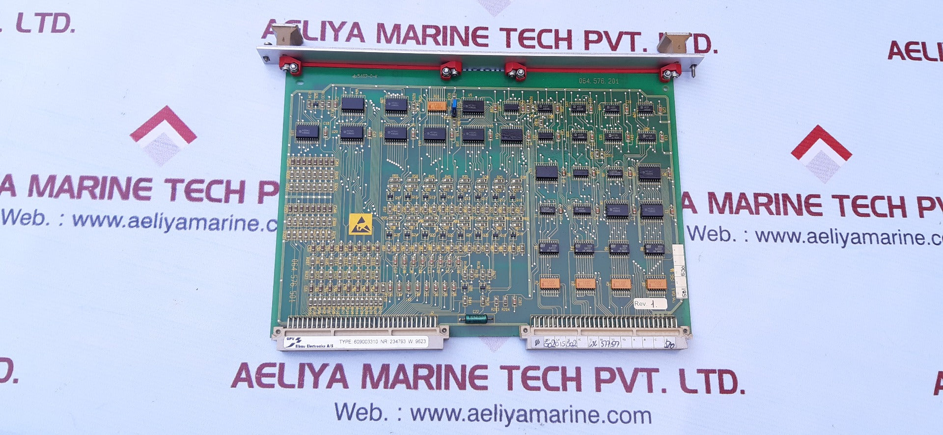 Gpv Elbau Electronics Stella Gamma 609003510 Pcb Card Circuit Board 064.576.201
