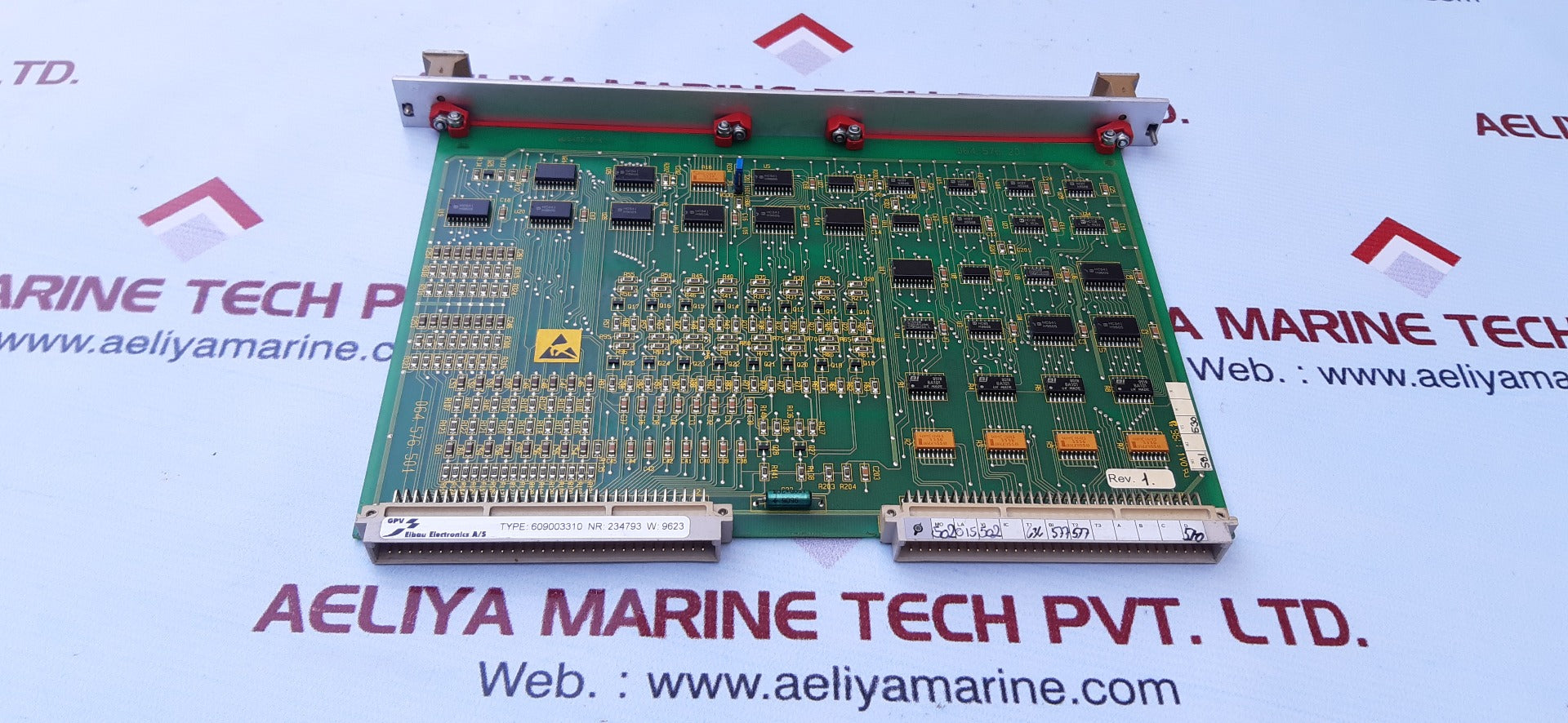 Gpv Elbau Electronics Stella Gamma 609003510 Pcb Card Circuit Board 064.576.201