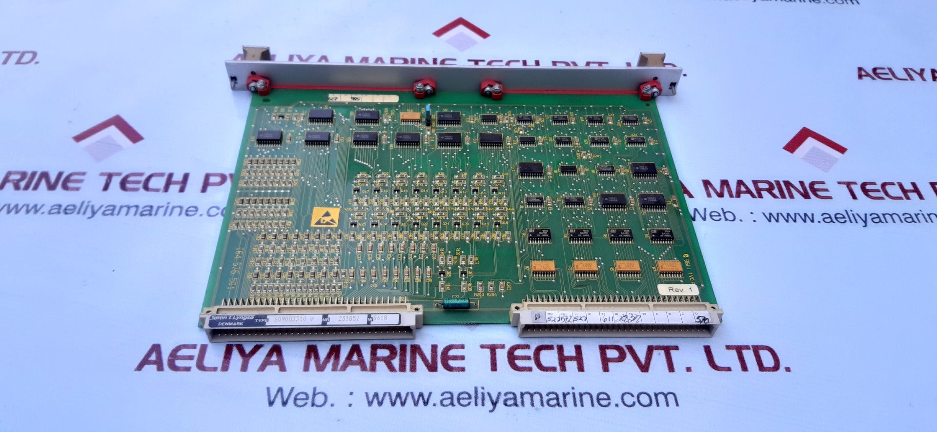 Soren T Lyngso 609003310 V Nr.231852 W.9618 Pcb Card Circuit Board