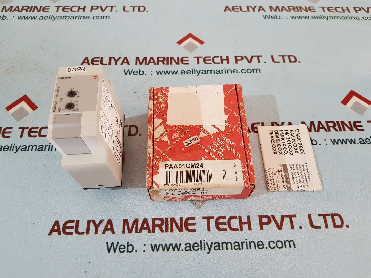 Carlo gavazzi paa01cm24 delay on operate timer