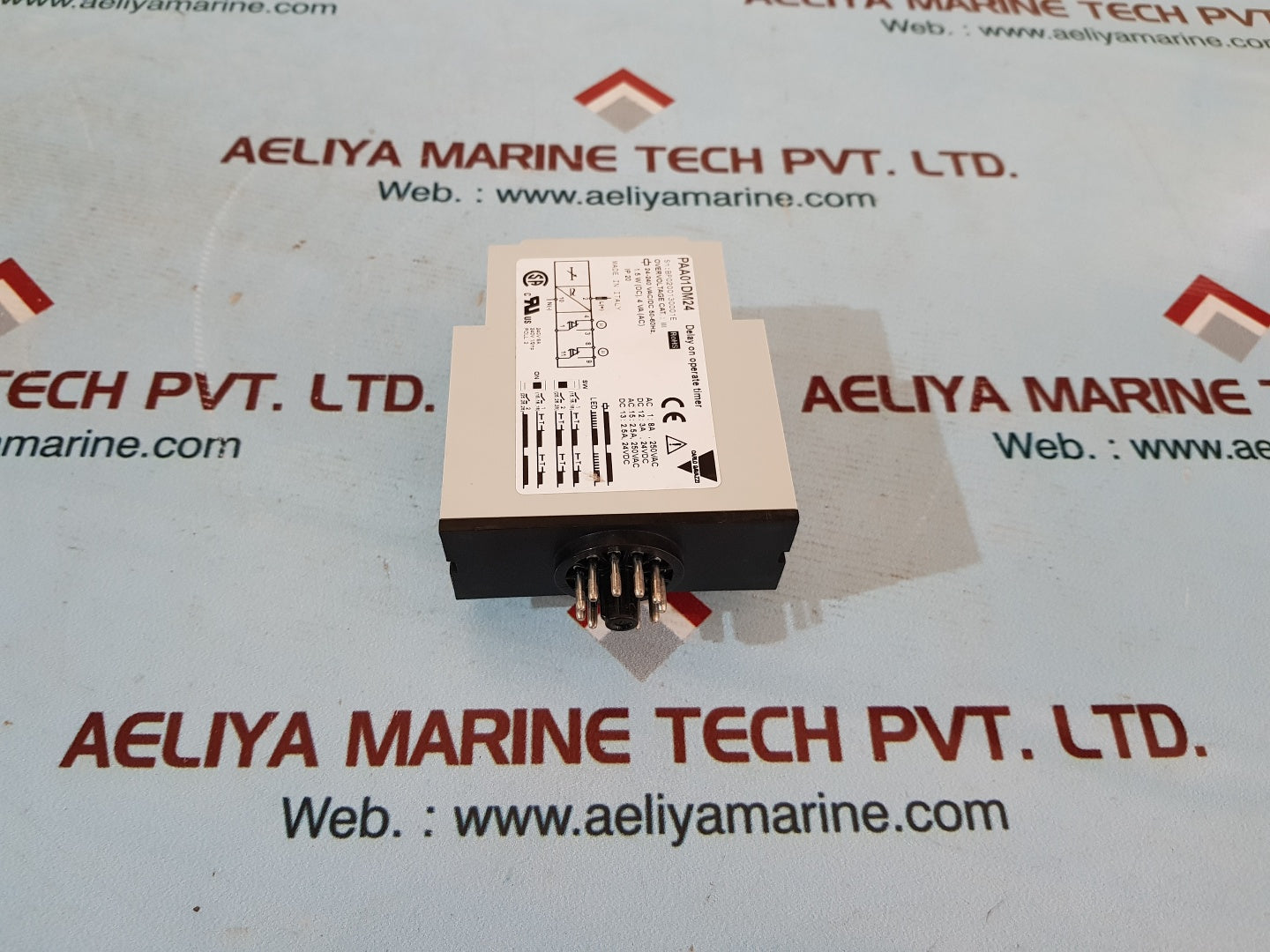 Carlo gavazzi paa01cm24 delay on operate timer