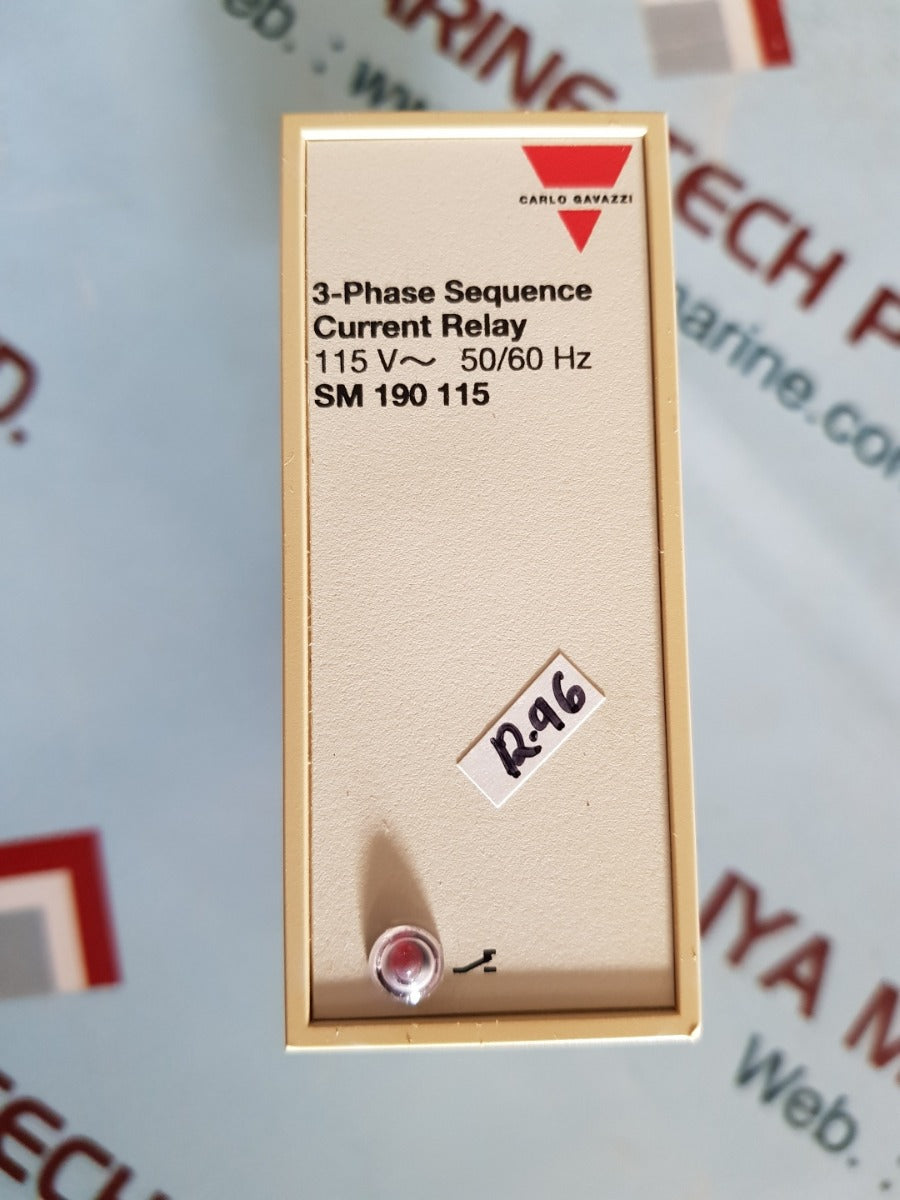 Carlo Gavazzi Sm190115 3-phase Sequence Current Relay 10A/300V