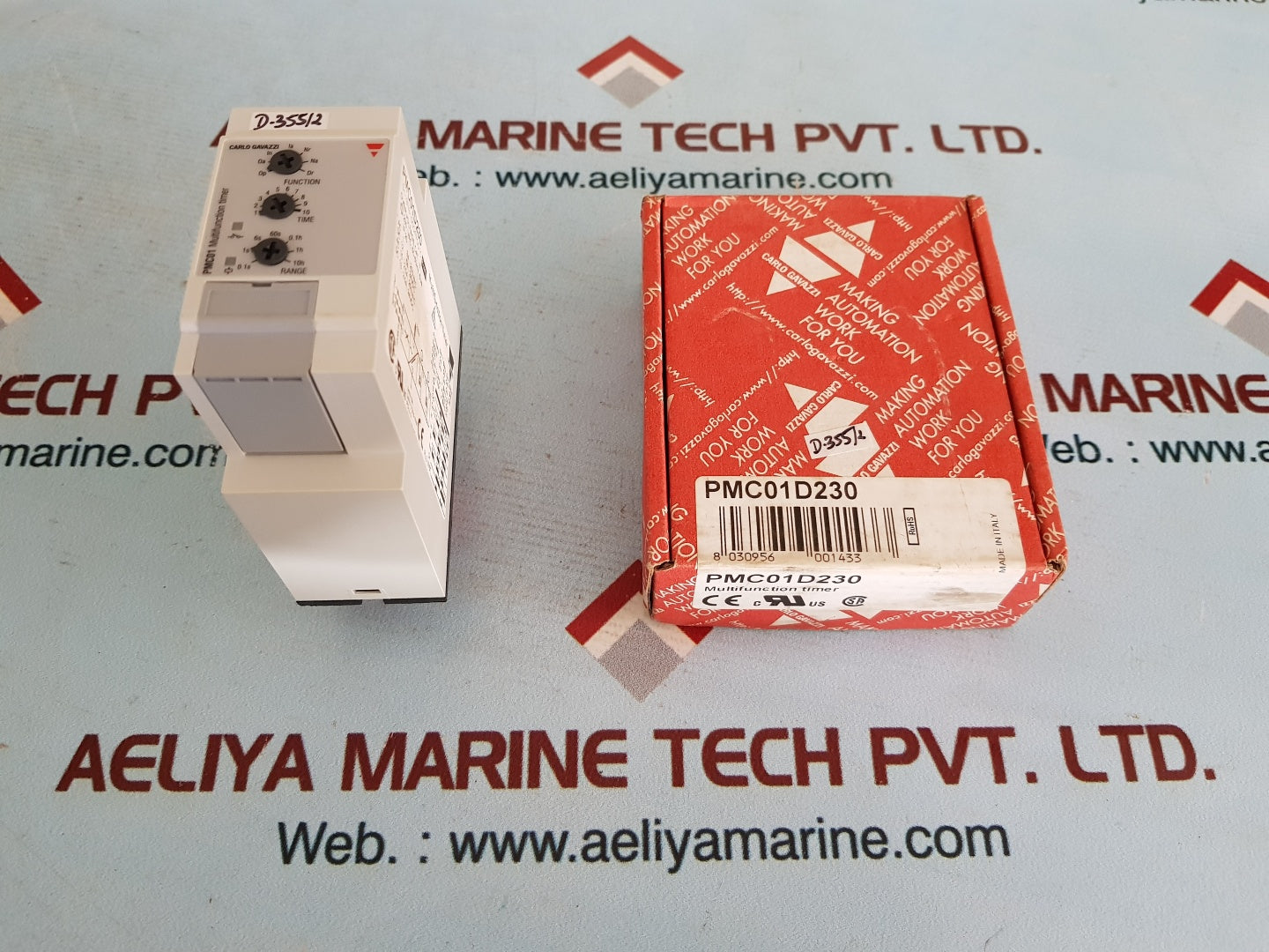 Carlo gavazzi pmc01d230 multifunction timer 230 vac 50-60hz 5va