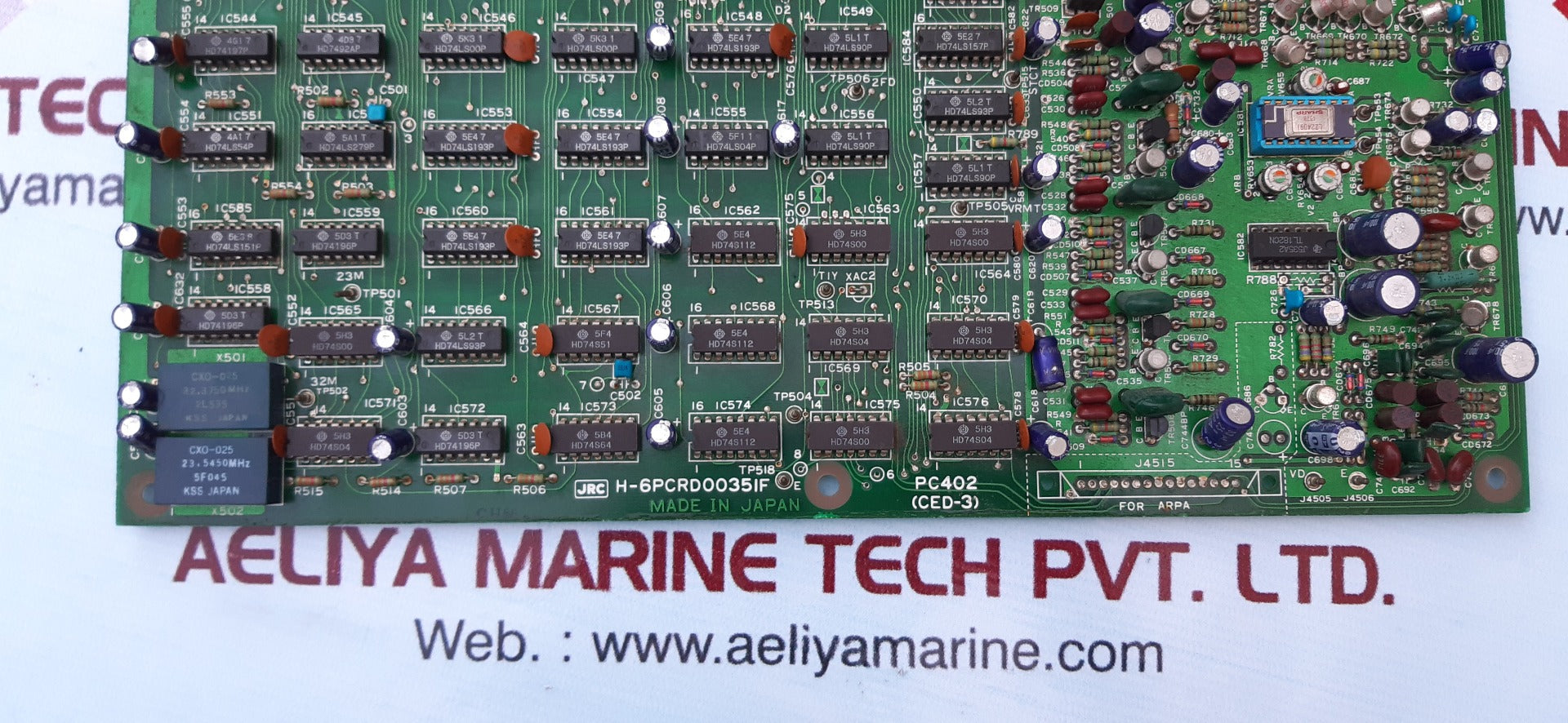 Jrc H-6Pcrd0035If Pcb Card Circuit Board Pc402