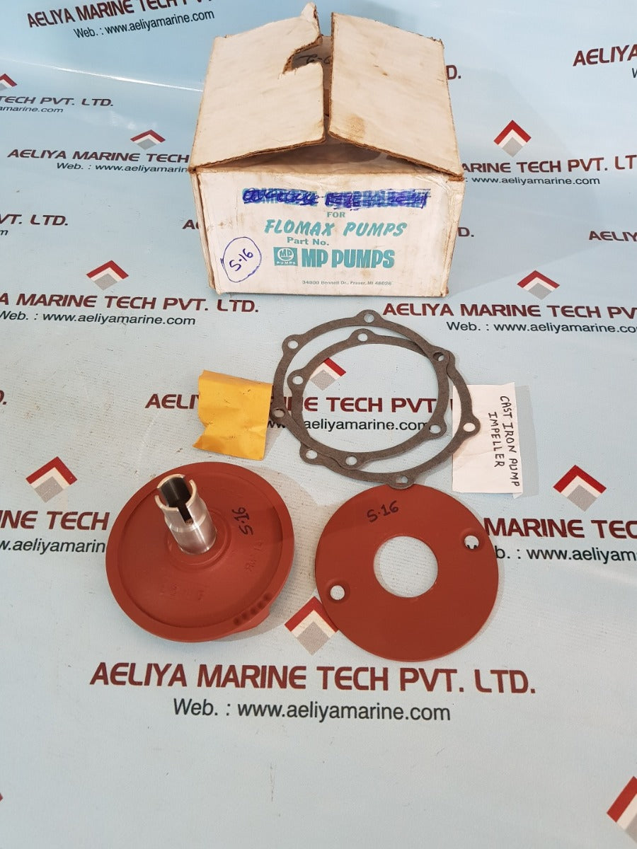 Mp pumps 22293 cast iron pump impeller