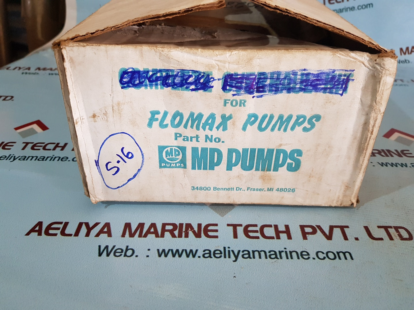 Mp pumps 22293 cast iron pump impeller