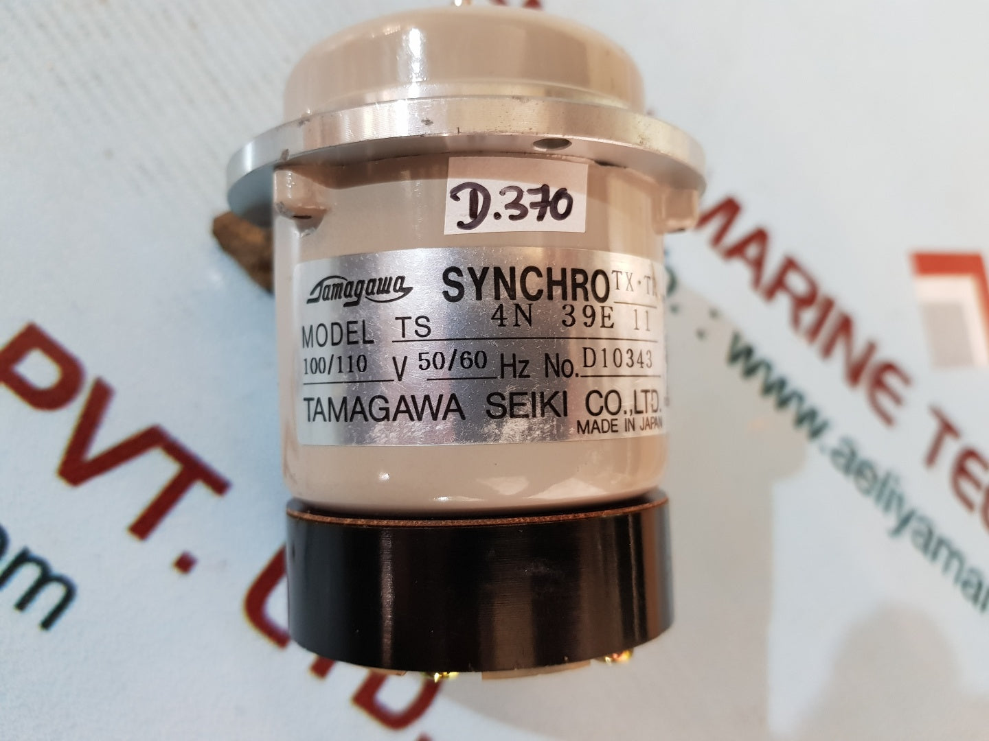 Tamagawa ts 4n 39e 11 synchro motor tx-tp 100/110v 50/60hz
