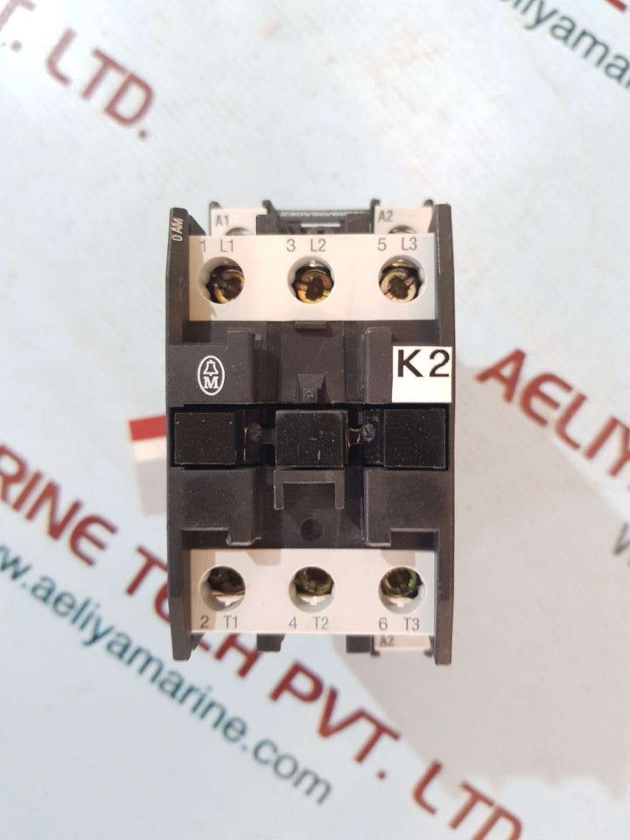 Moeller dil0am contactor 230v50/60hz