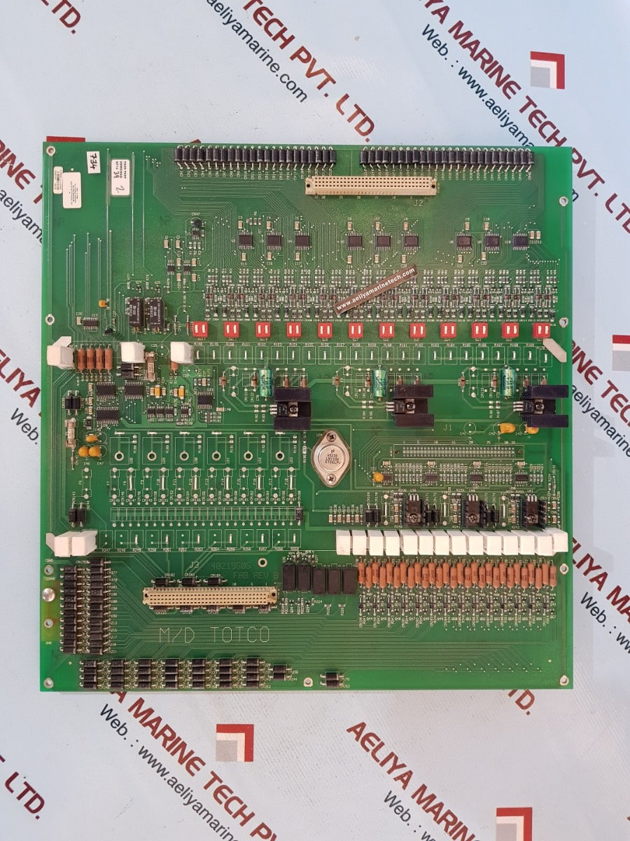 M/d totco 40219505 j3 fab rev B analog PCB board assy barrierless analog