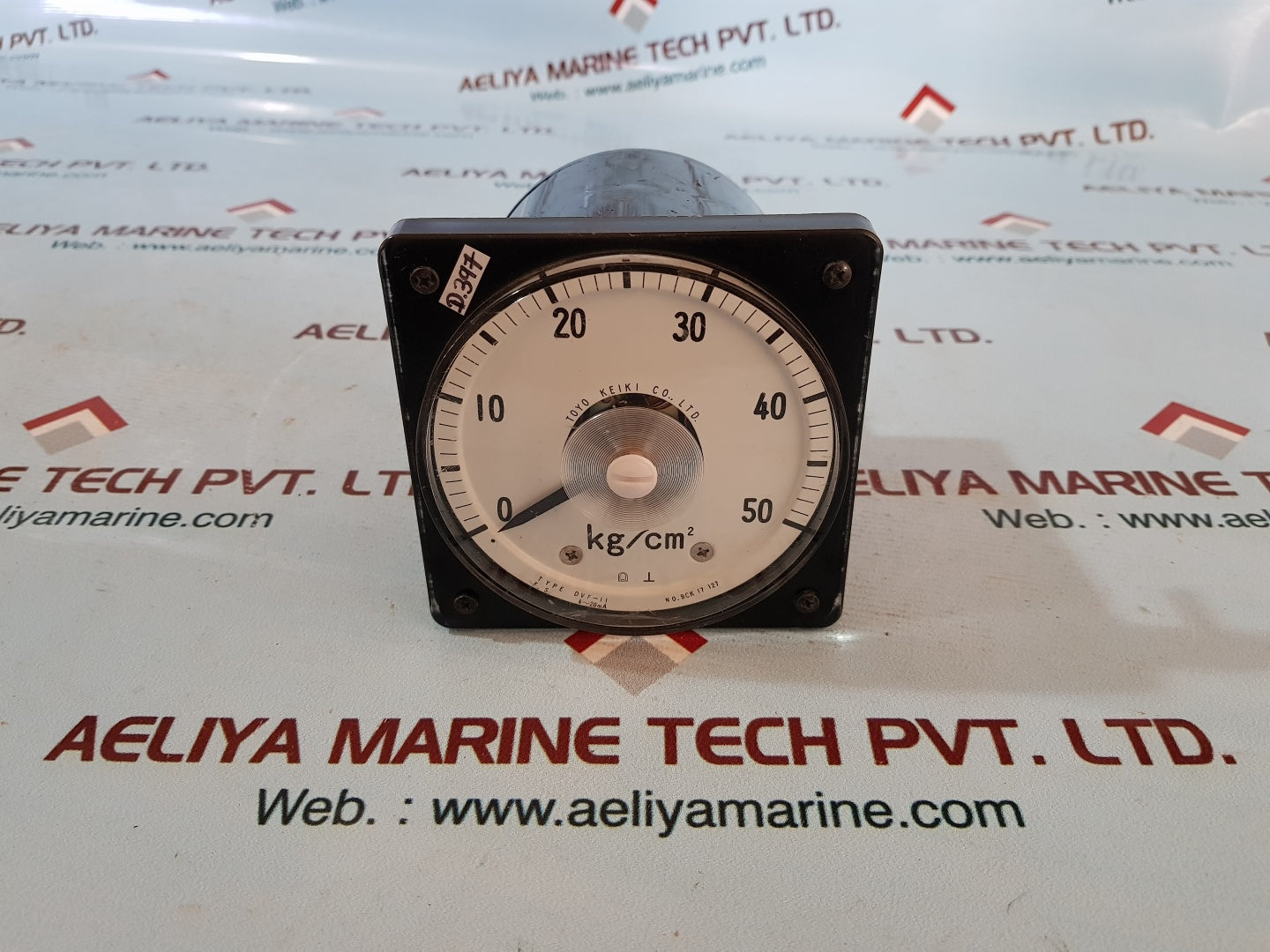 Toyo keiki dvf-11 pressure indicator 0-50 kg/cm2