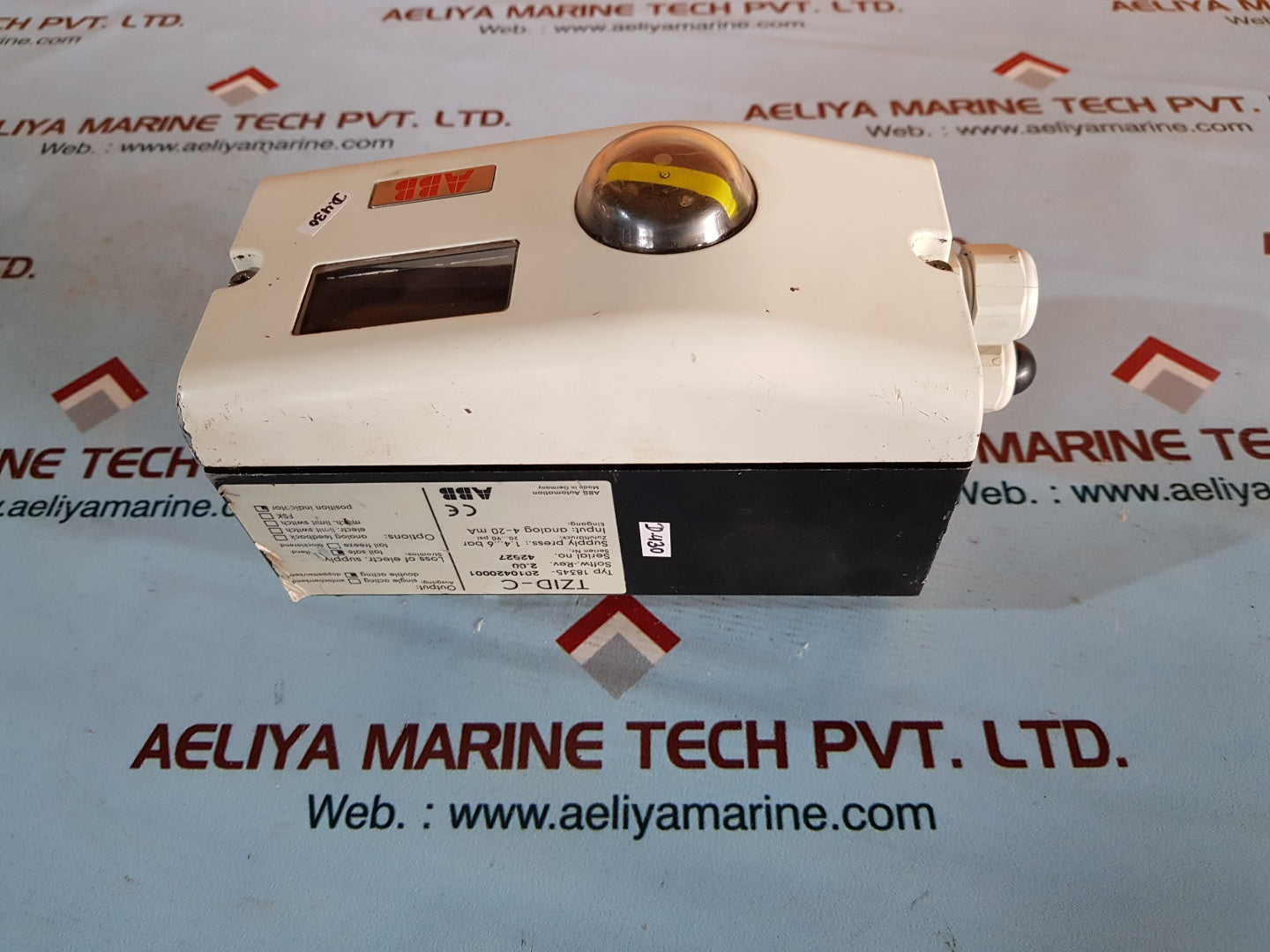 Abb tzid-c 18345-2010420001 electro-pneumatic positioner