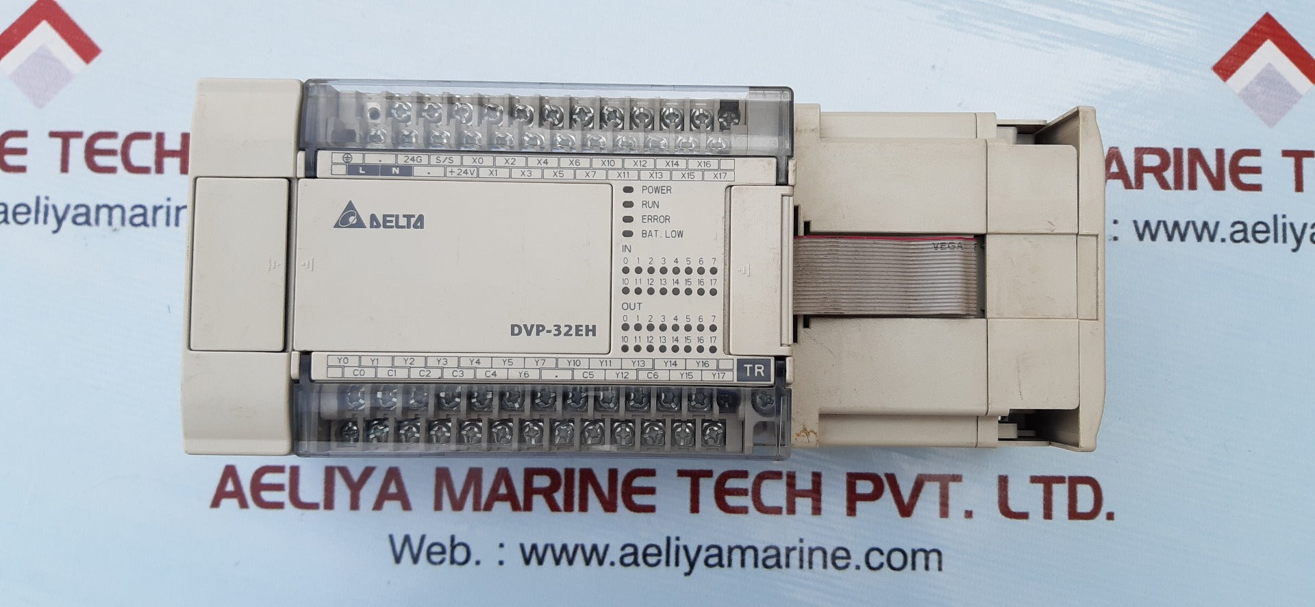 Delta dvp32eh00t3 & dvp04da-h2 plc programmable controller