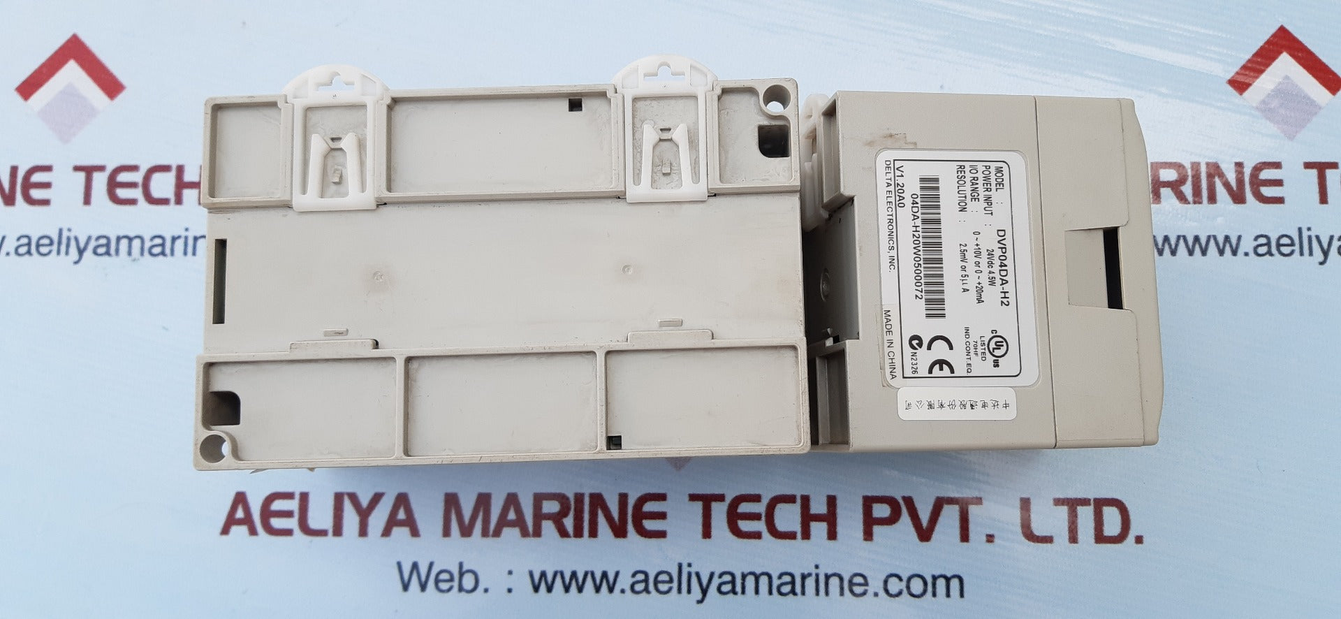 Delta dvp32eh00t3 & dvp04da-h2 plc programmable controller