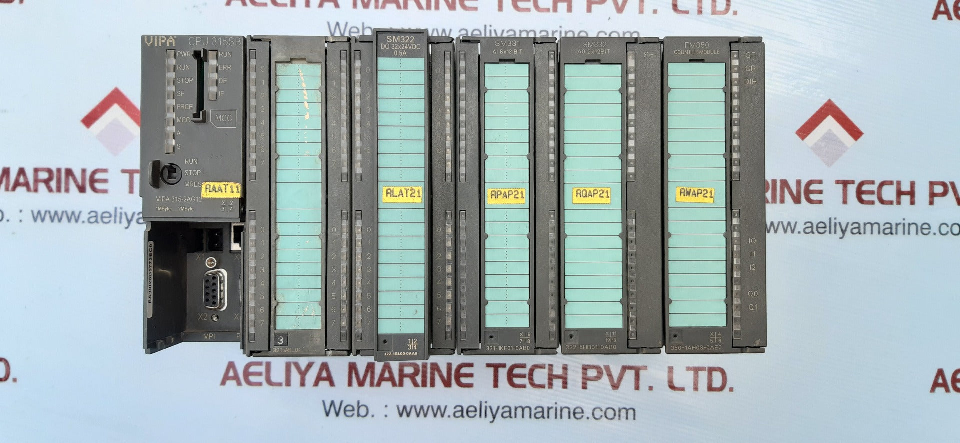 Siemens simatic s7 6es7 350-1ah03-0ae0 rack module