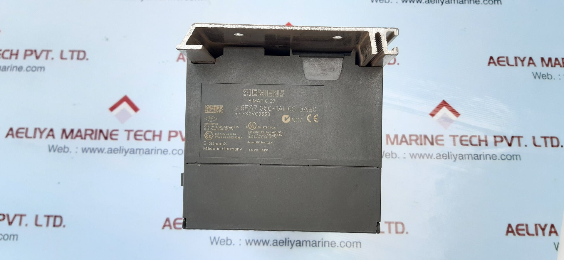 Siemens simatic s7 6es7 350-1ah03-0ae0 rack module
