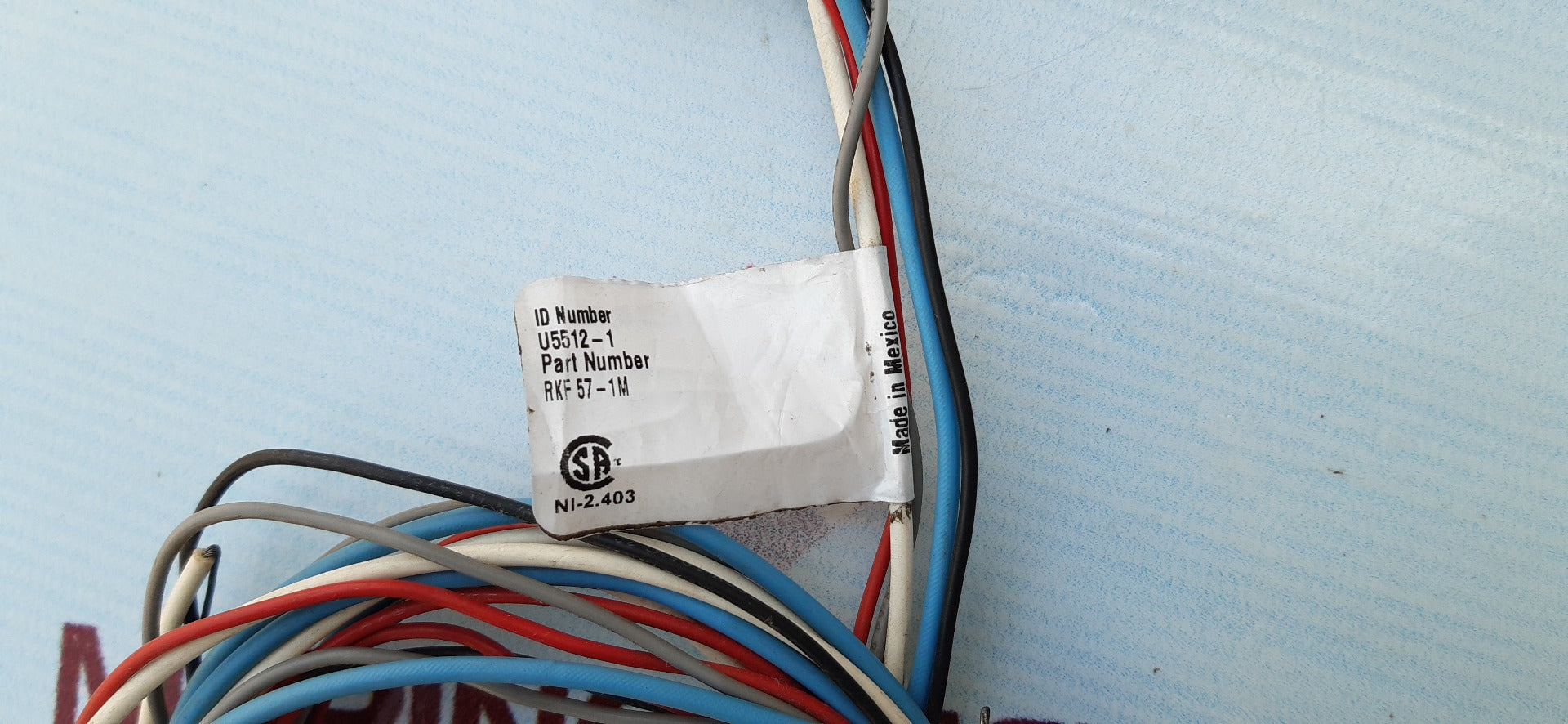lot of 7x Turck rkf 57-1m minifast receptacle
