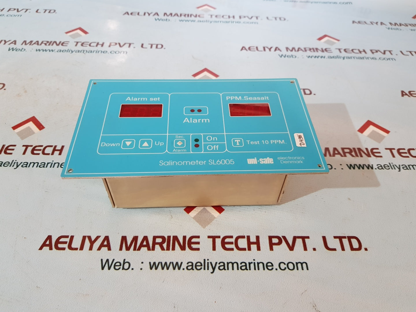 Uni-safe salinometer sl6005 meter panel