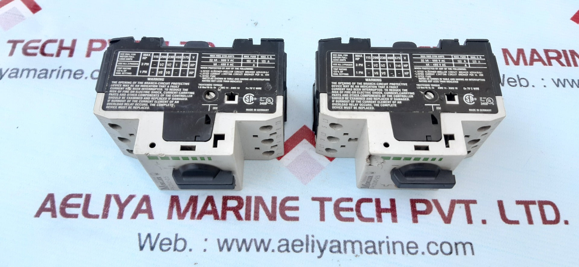 Klockner Moeller Pkzm0-2.5 Circuit Breaker