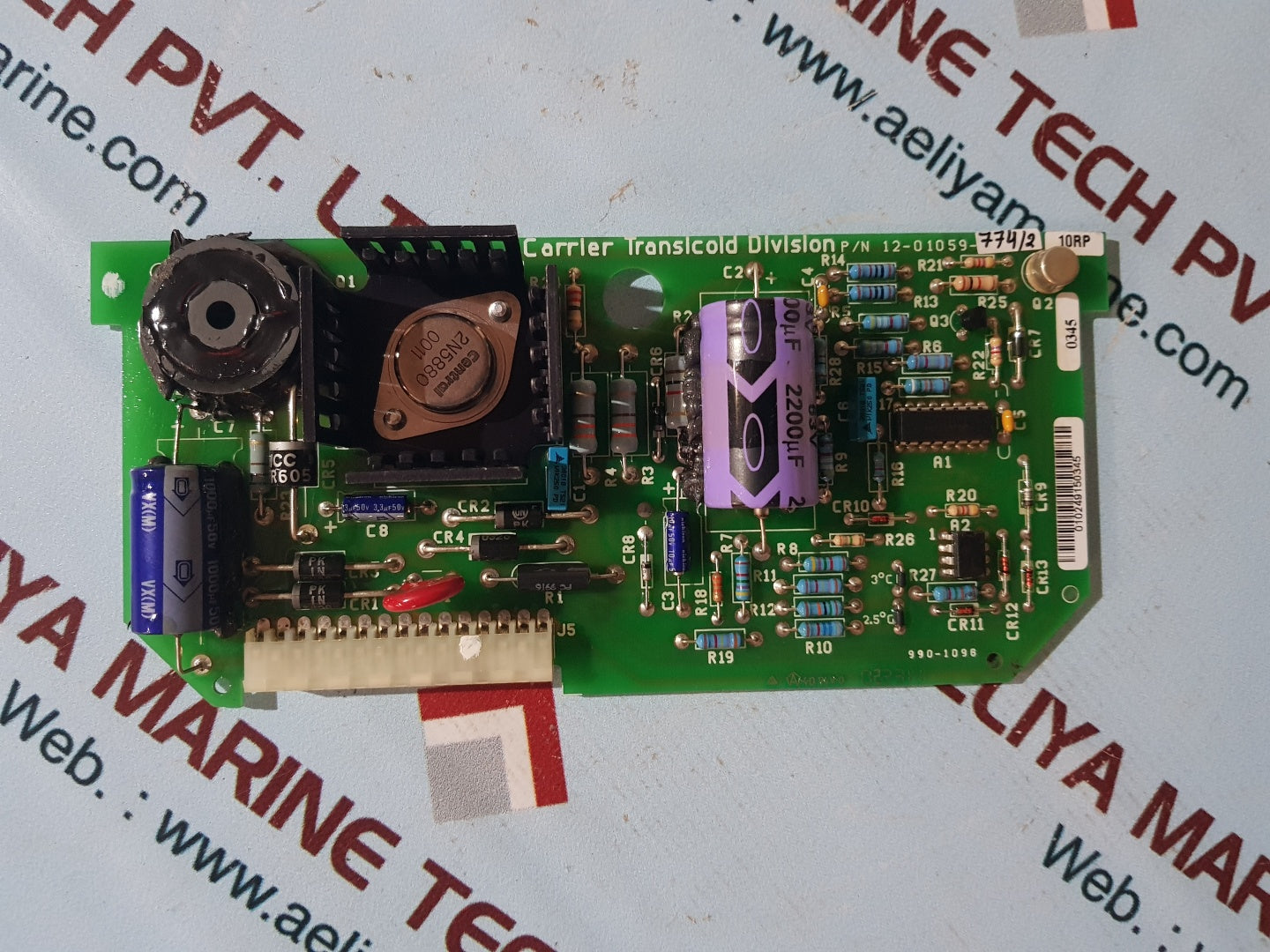 Carrier transicold division 12-01059-10rp power supply board