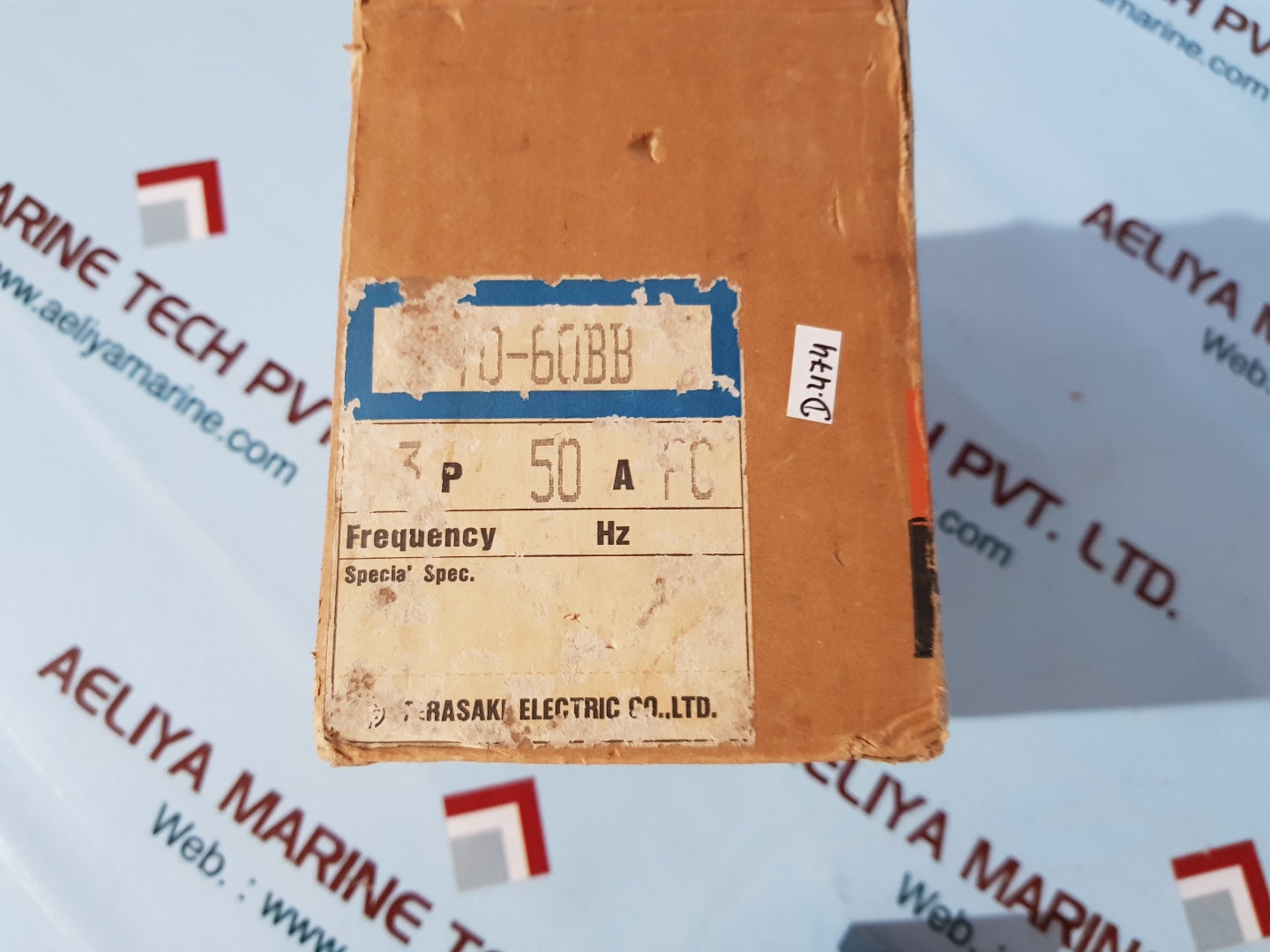 Terasaki electric t0-60bb 3pole circuit breaker 50A