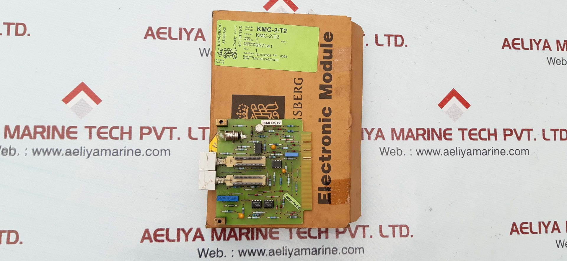 Kongsberg Kmc-2/T2 Pcb Card Printed Circuit Board