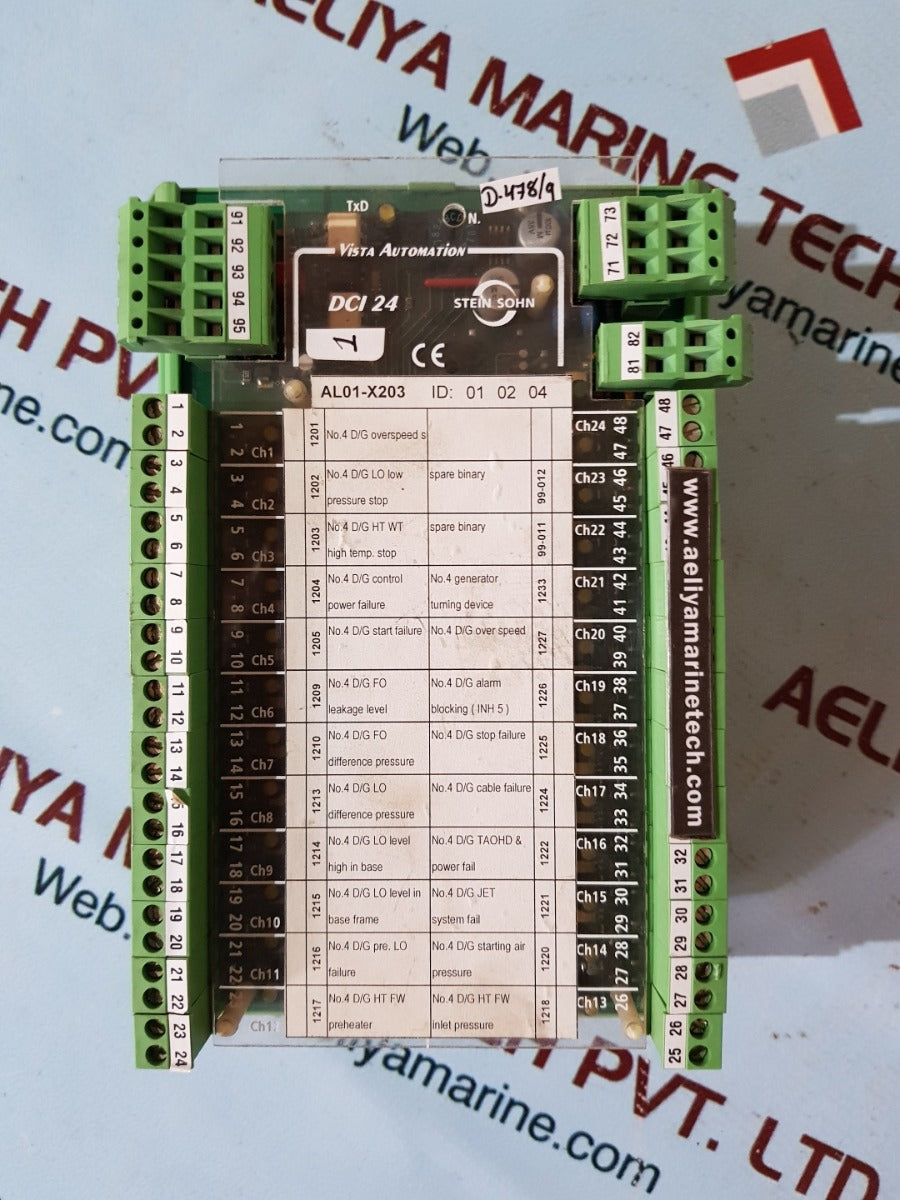 Stein sohn f105003a digital contact input dci 24