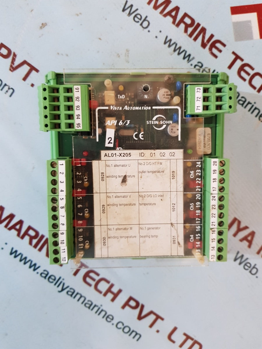 Stein sohn f102002 a analog pt100 input api 6/3