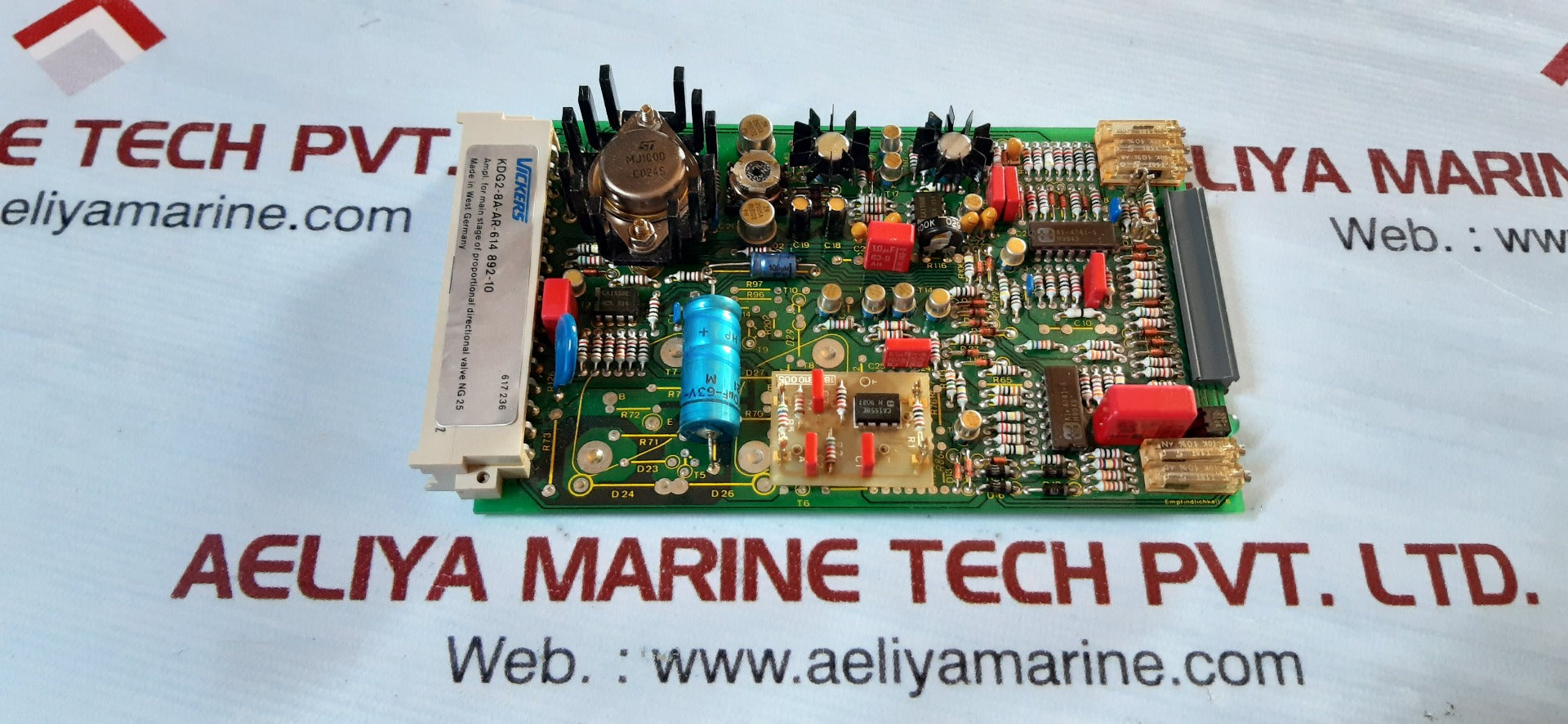 Vickers kdg2-8a-ar-614 892-10 amplifier board